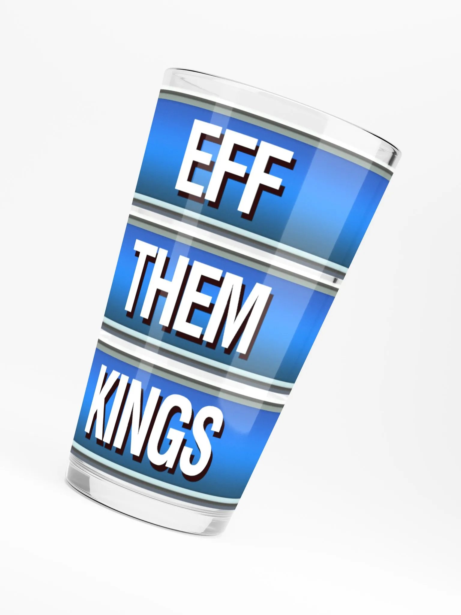 "Eff Them Kings" Pint Glass product image (1)