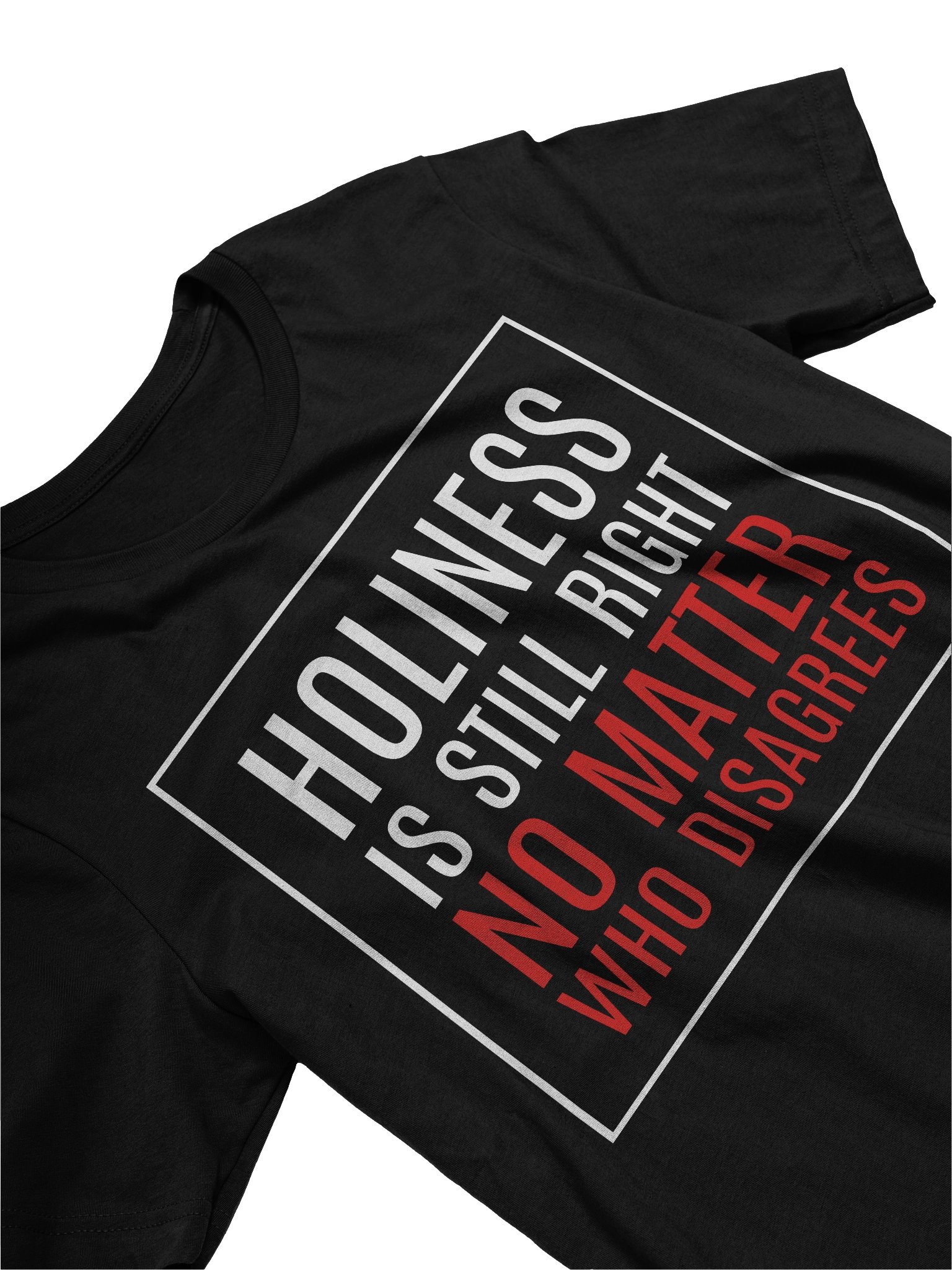 Holiness Is Right No Matter Who Disagrees T-Shirt product image (3)