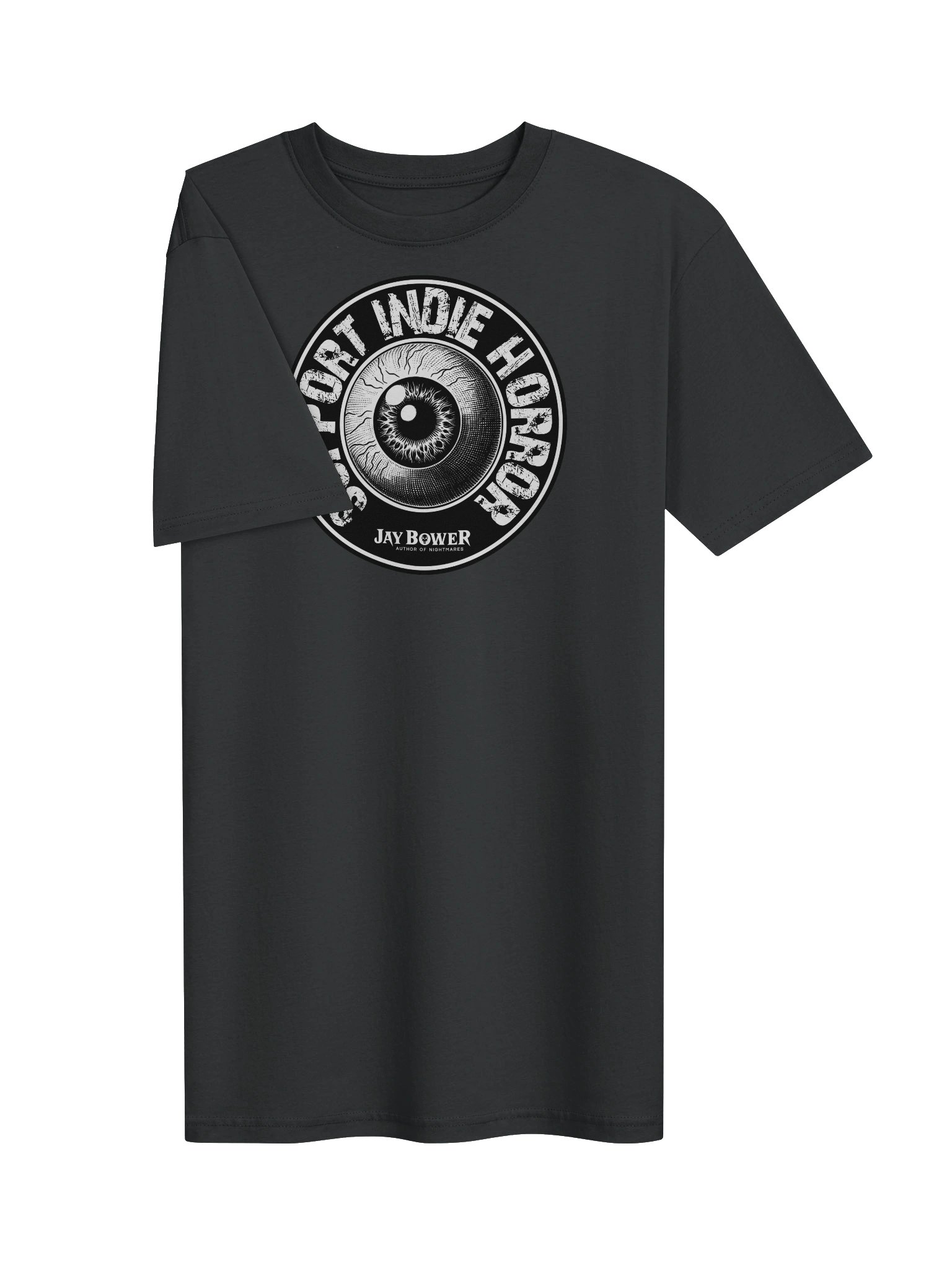 Support Indie Horror - Eyeball Design T-Shirt product image (3)
