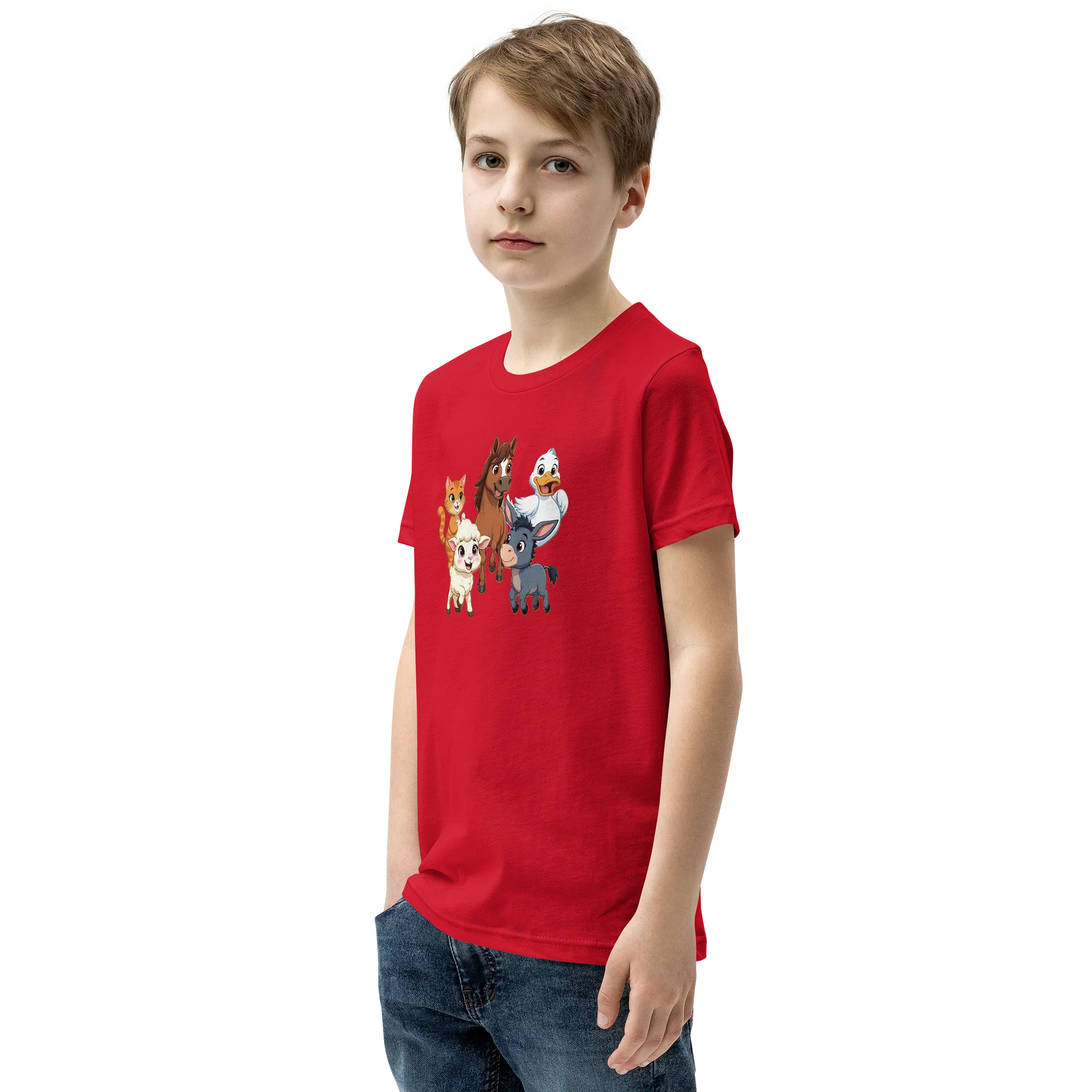 Farm Friends Cartoon Youth Tee product image (3)