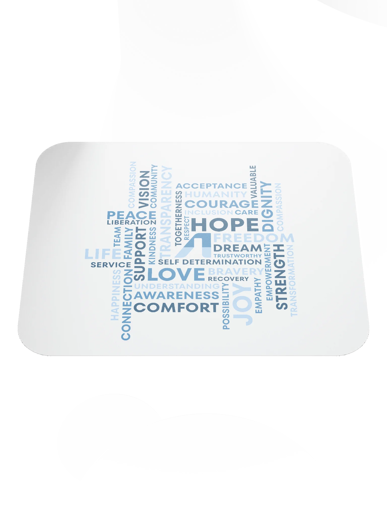 Word Cloud Mousepad product image (1)