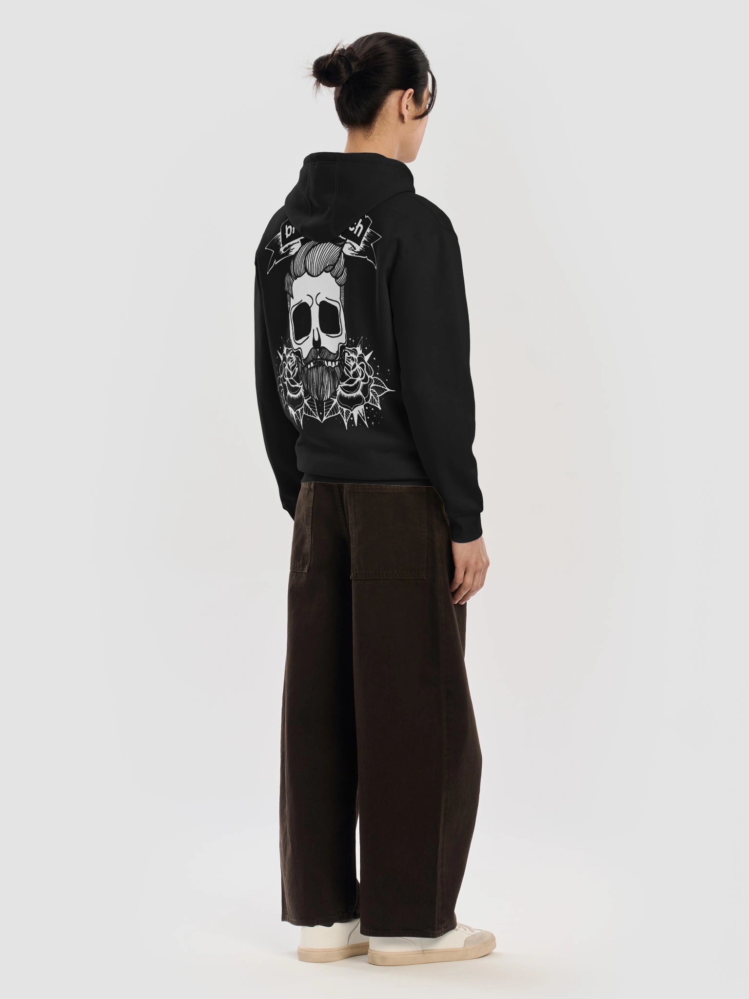 Broken Peach – Unisex Classic Skull Special Edition Zip Hoodie product image (8)