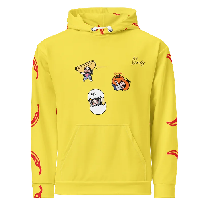 Lingling Kwong Unisex Spicy Banana Hoodie product image (1)