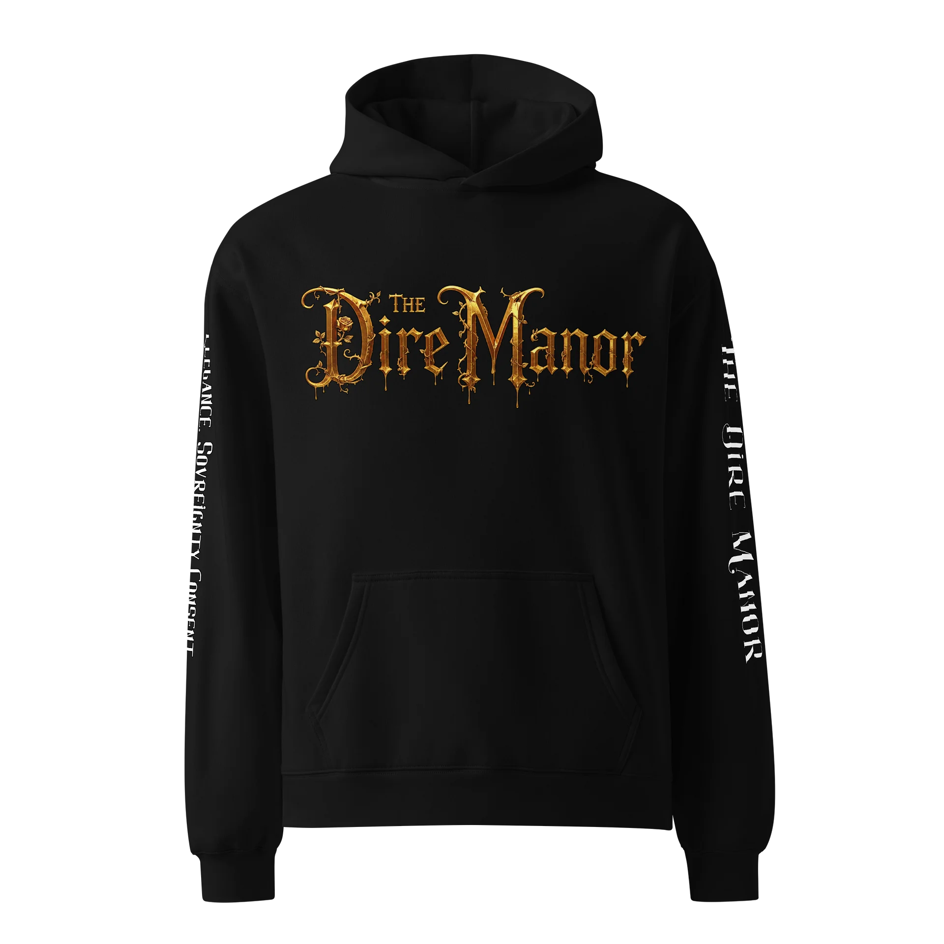 THE DIRE MANOR® — HOUSEMARK HEAVYWEIGHT HOODIE product image (1)