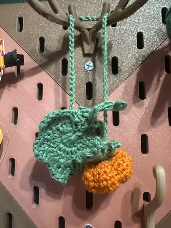 Pumpkin Crochet Bookmark product image (2)