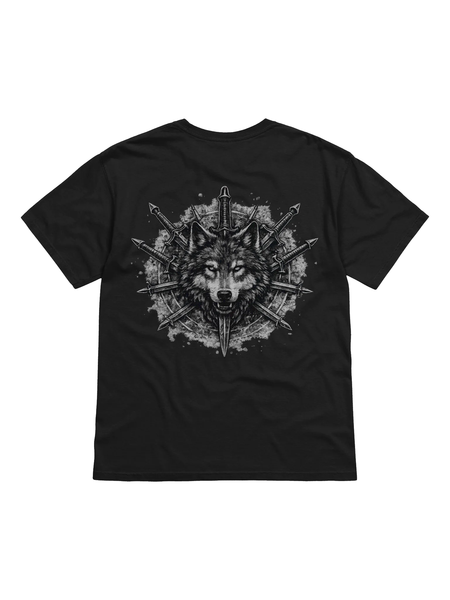 Alpha Wolf Swords Unisex Tee product image (2)