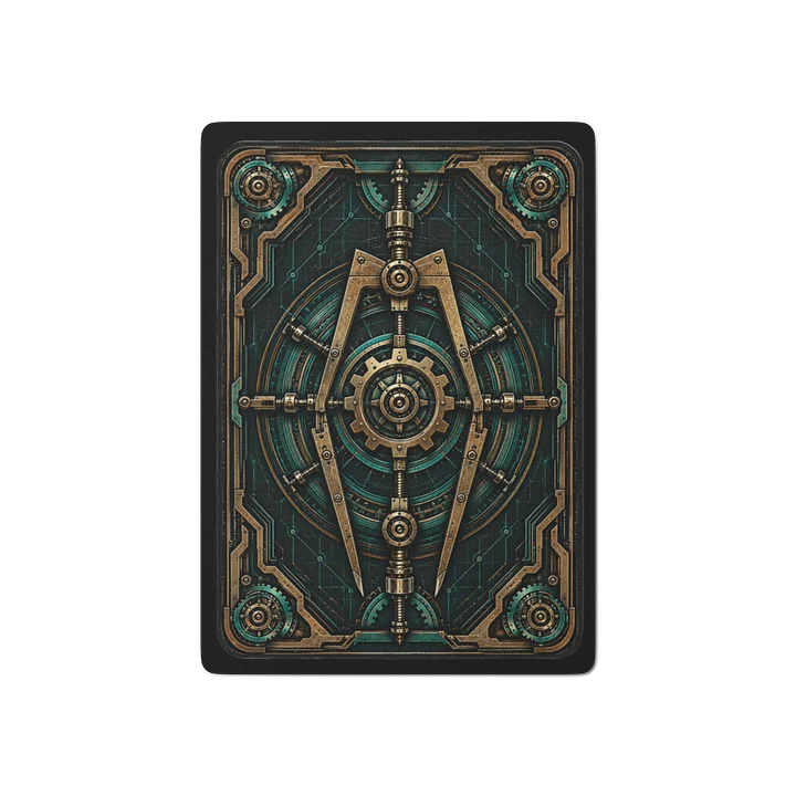The Maker’s Blueprint Playing Cards product image (1)