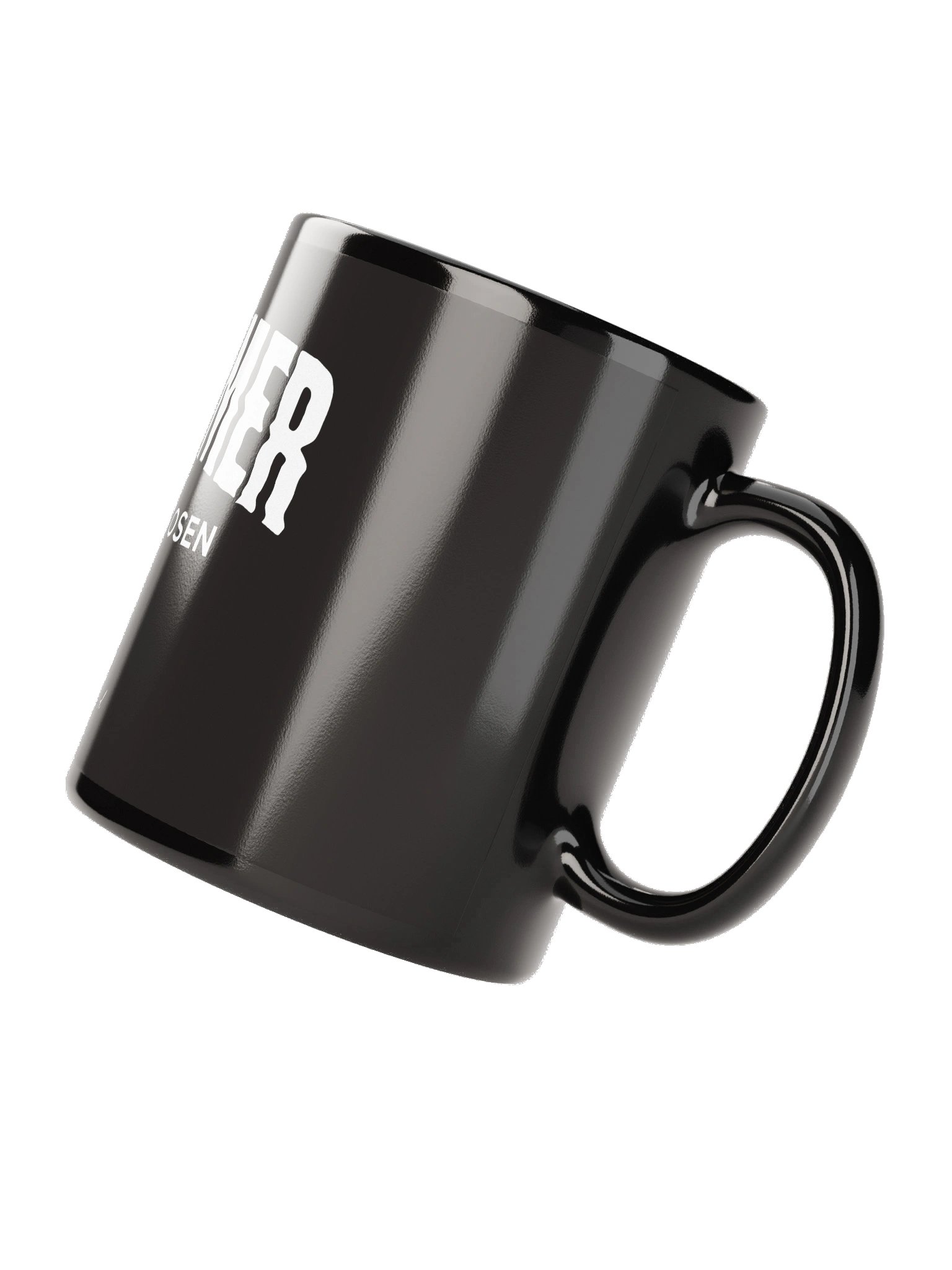 CHOSEN BLACK CERAMIC MUG product image (6)