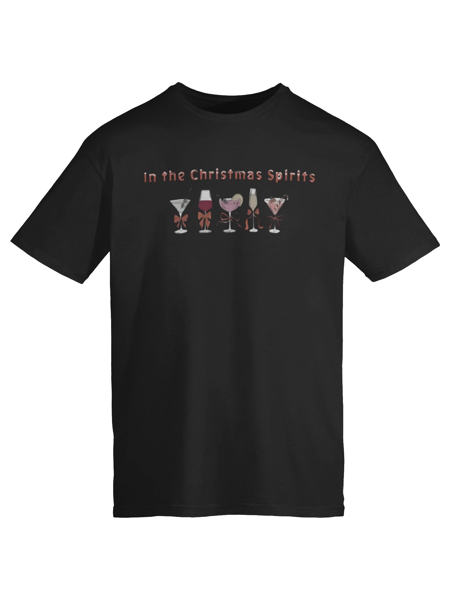 In The Christmas Spirits Funny Christmas Alcohol Shirt product image (9)