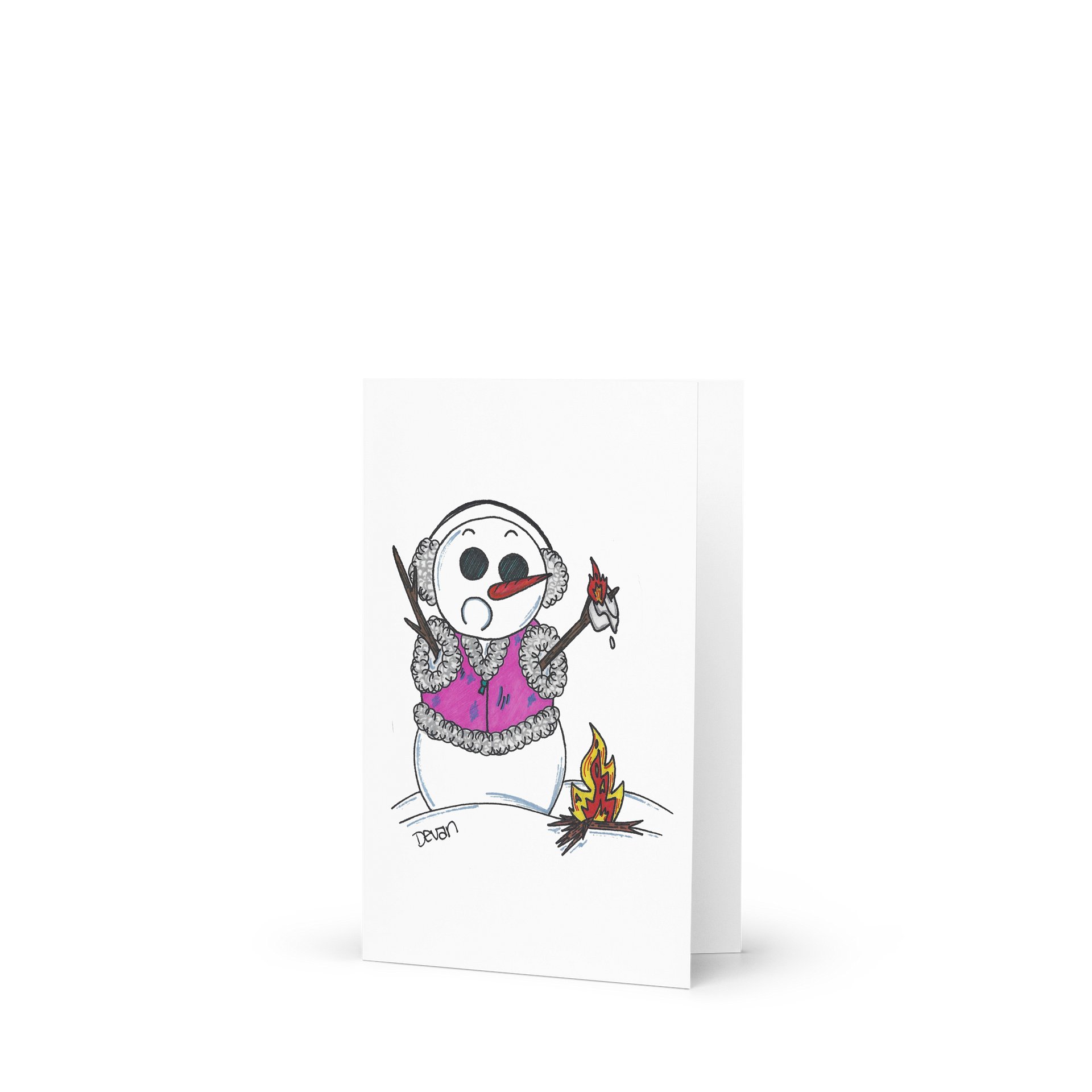 Snow Peeps: Marshmallow Card product image (1)