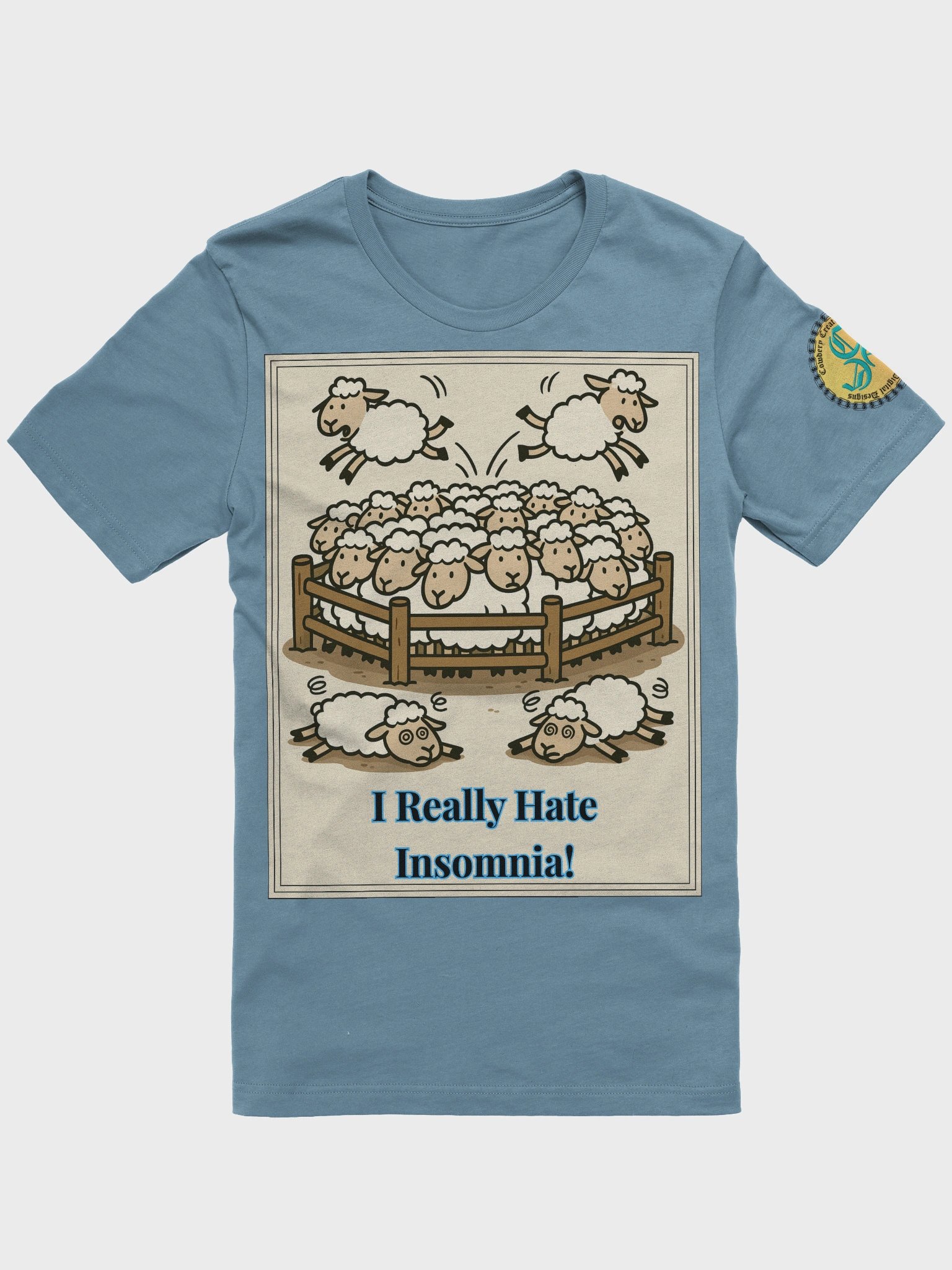 I Really Hate Insomnia (Both) Bella+Canvas Supersoft T-Shirt Colors (3) product image (9)