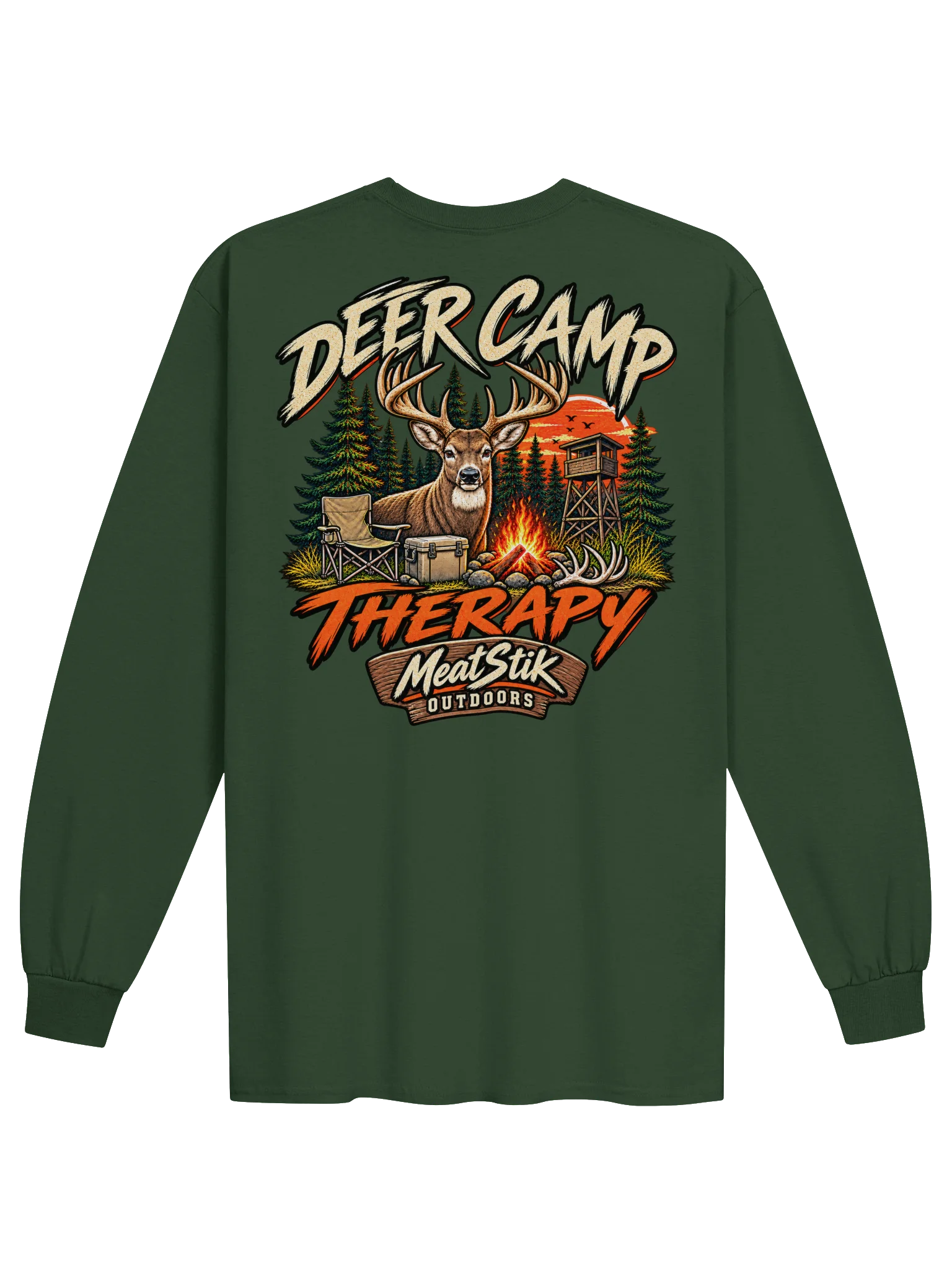 Deer Camp Therapy Long Sleeve product image (9)
