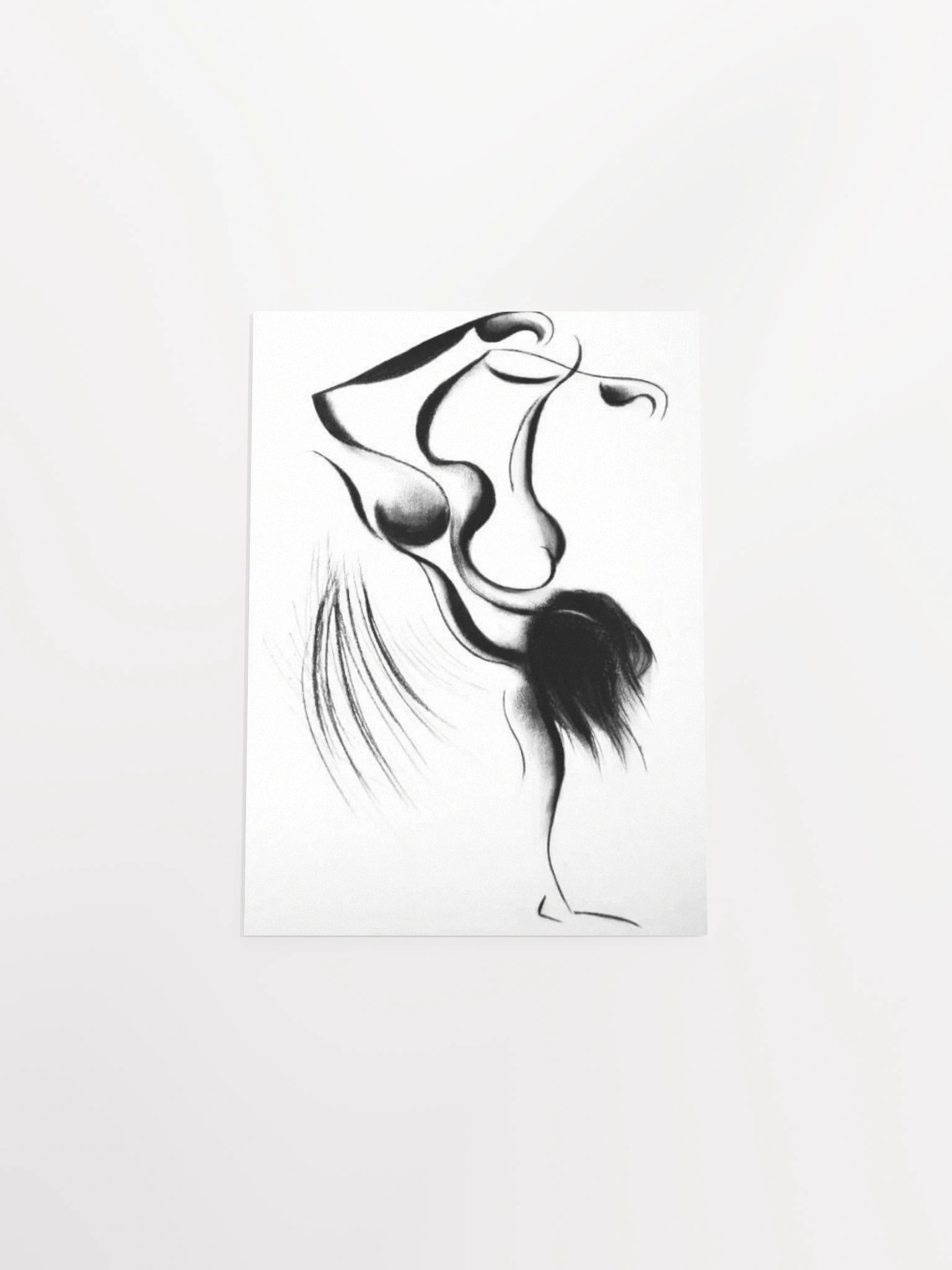 ‘Like a Feather’ Art Poster Print product image (4)