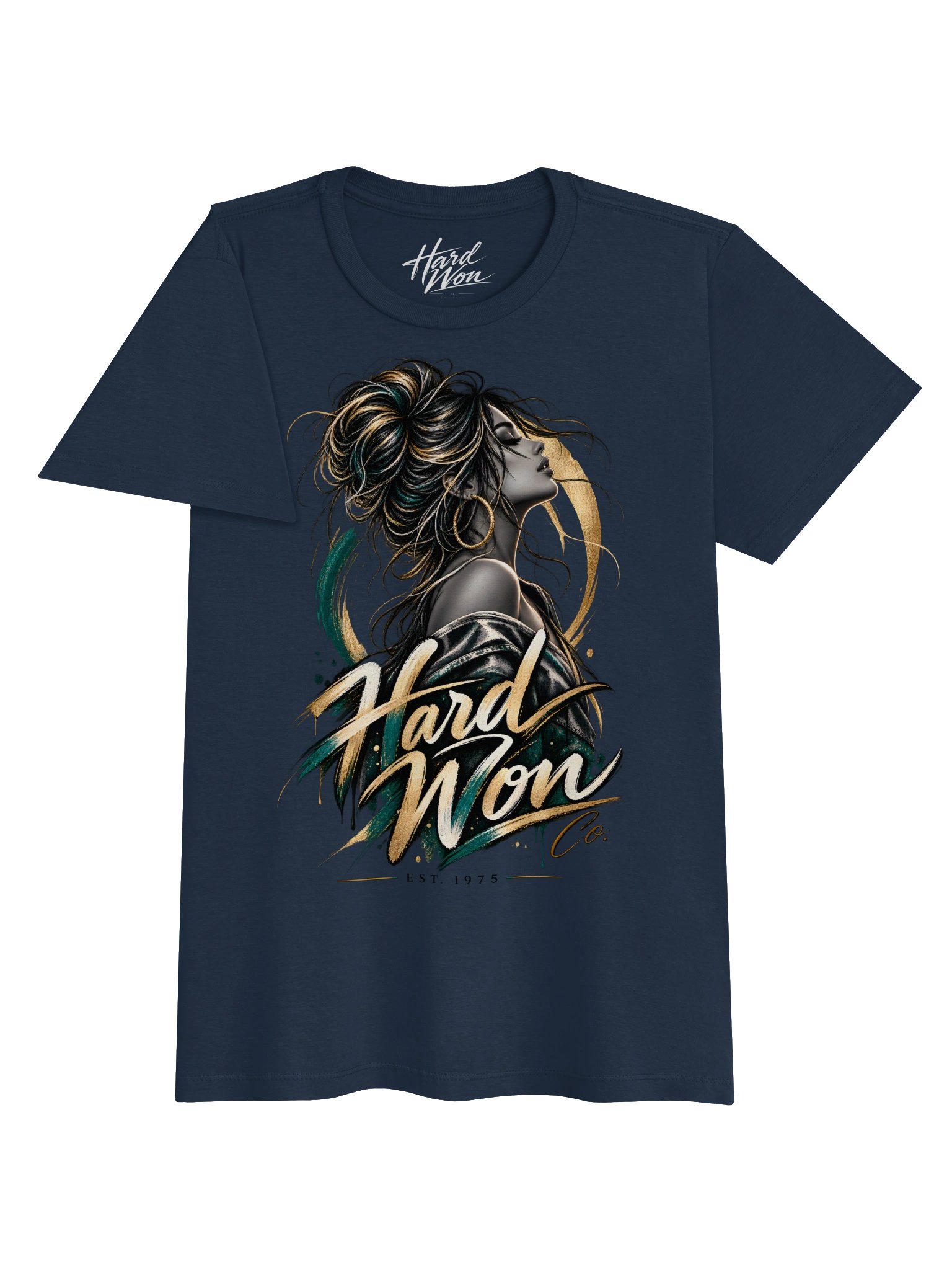 Hard Won: Golden Resolve Women's T-Shirt product image (3)