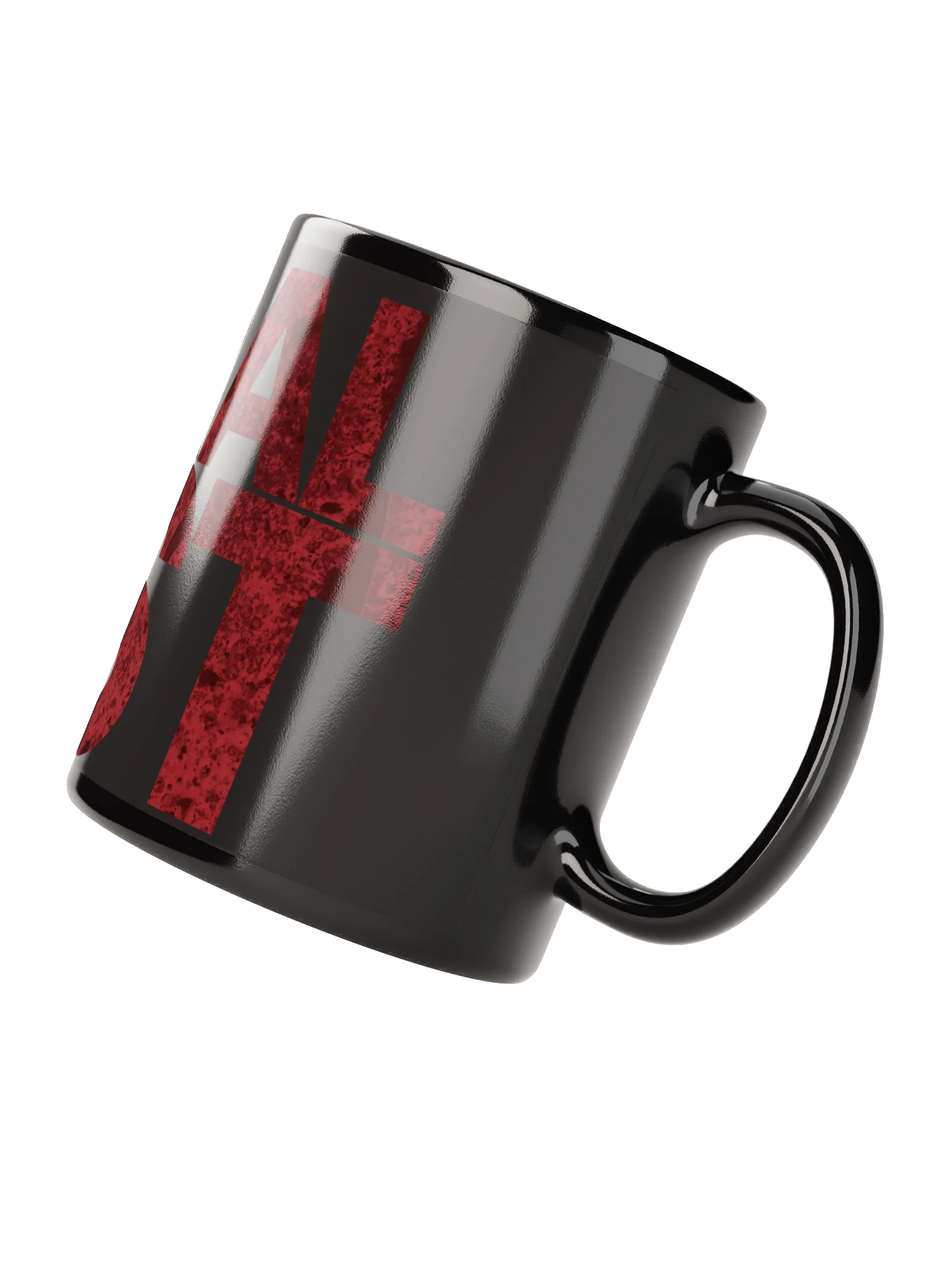 NEURAL DUST Black Glossy Mug product image (5)