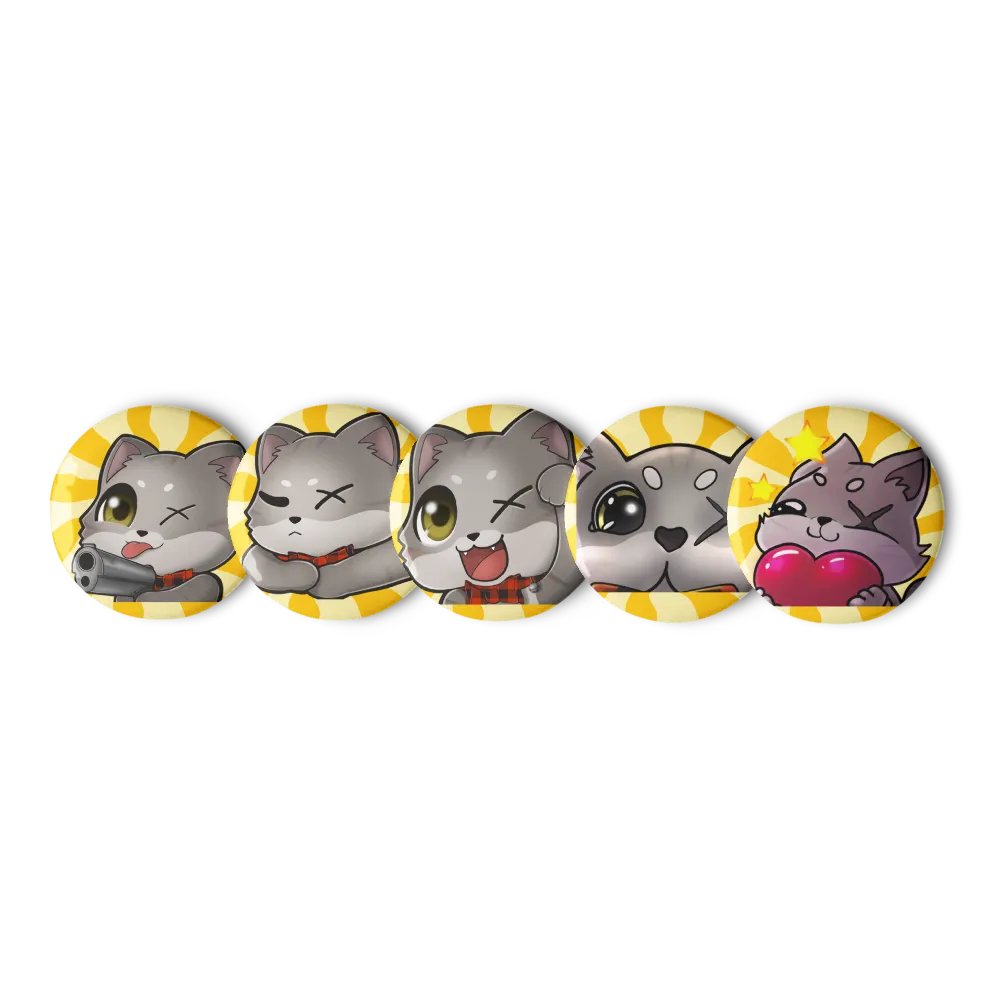 Furycious Fam Fury Emote Pin Set product image (3)