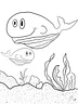 TSStechAngel's World - Blue Whales Coloring Page