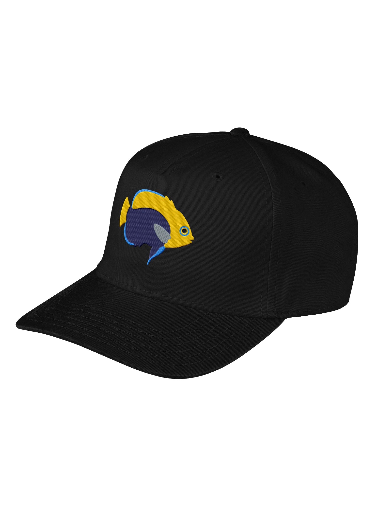 Flameback Angelfish Mid-Profile Baseball Cap (Embroidered) for Reef and Marine Aquarium Lovers product image (5)