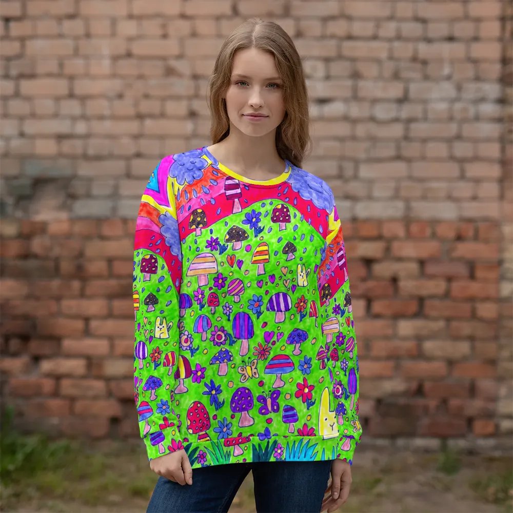 Abstract Nature's Doodle Art Unisex Sweatshirt product image (3)