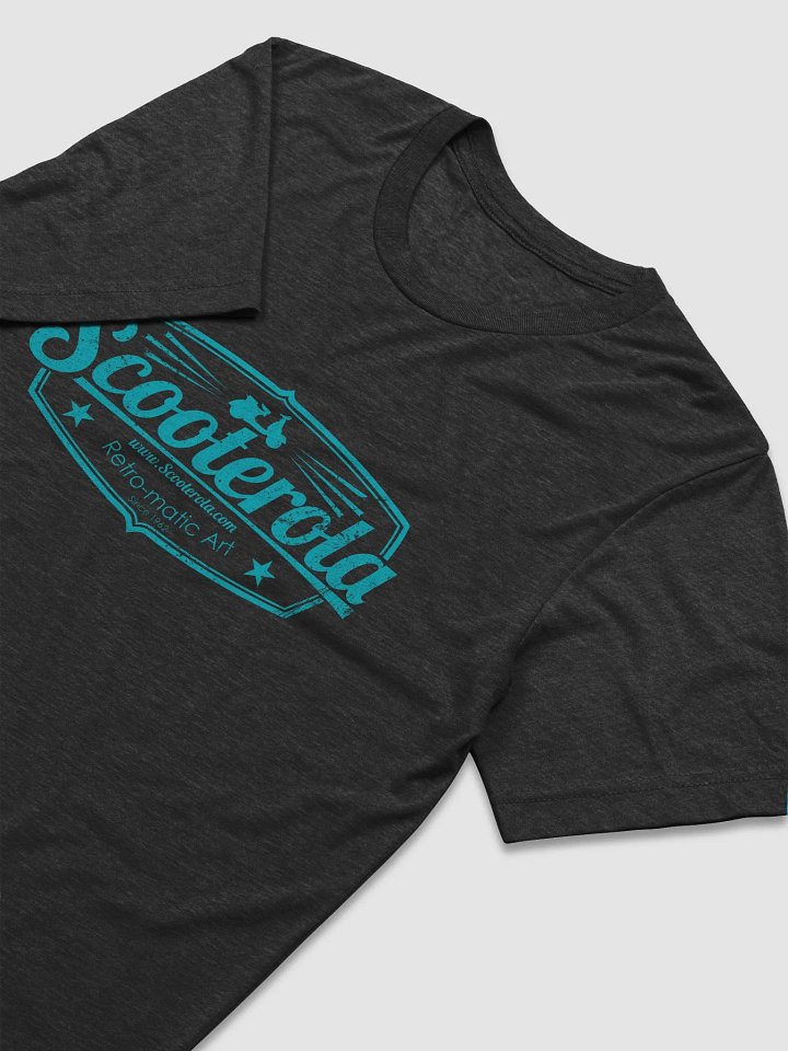 Scooterola Vintage Blue Shield Emblem Tee product image (2)