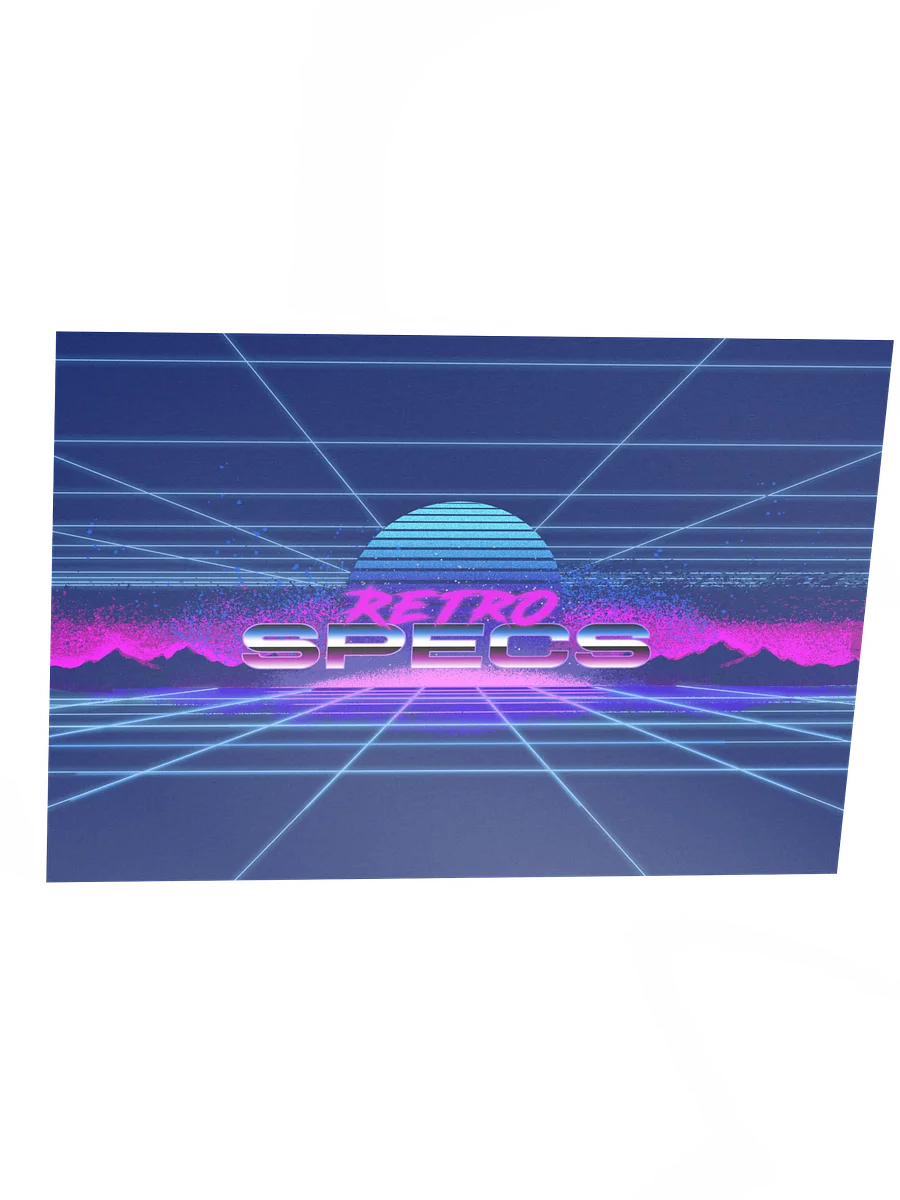 RETRO SPECS: Grid Lanscape Poster product image (3)