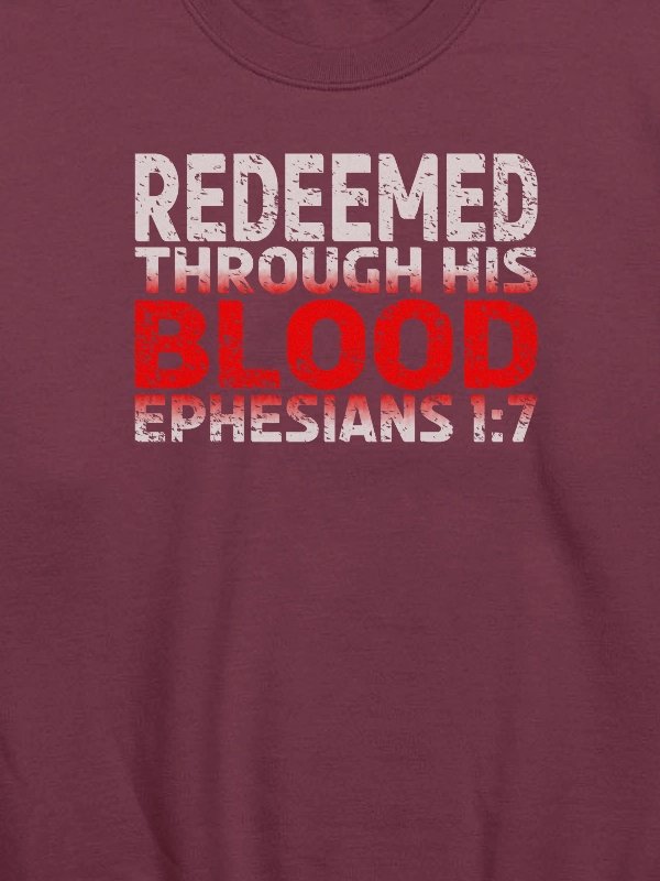 Redeemed Through His Blood Sweatshirt product image (2)