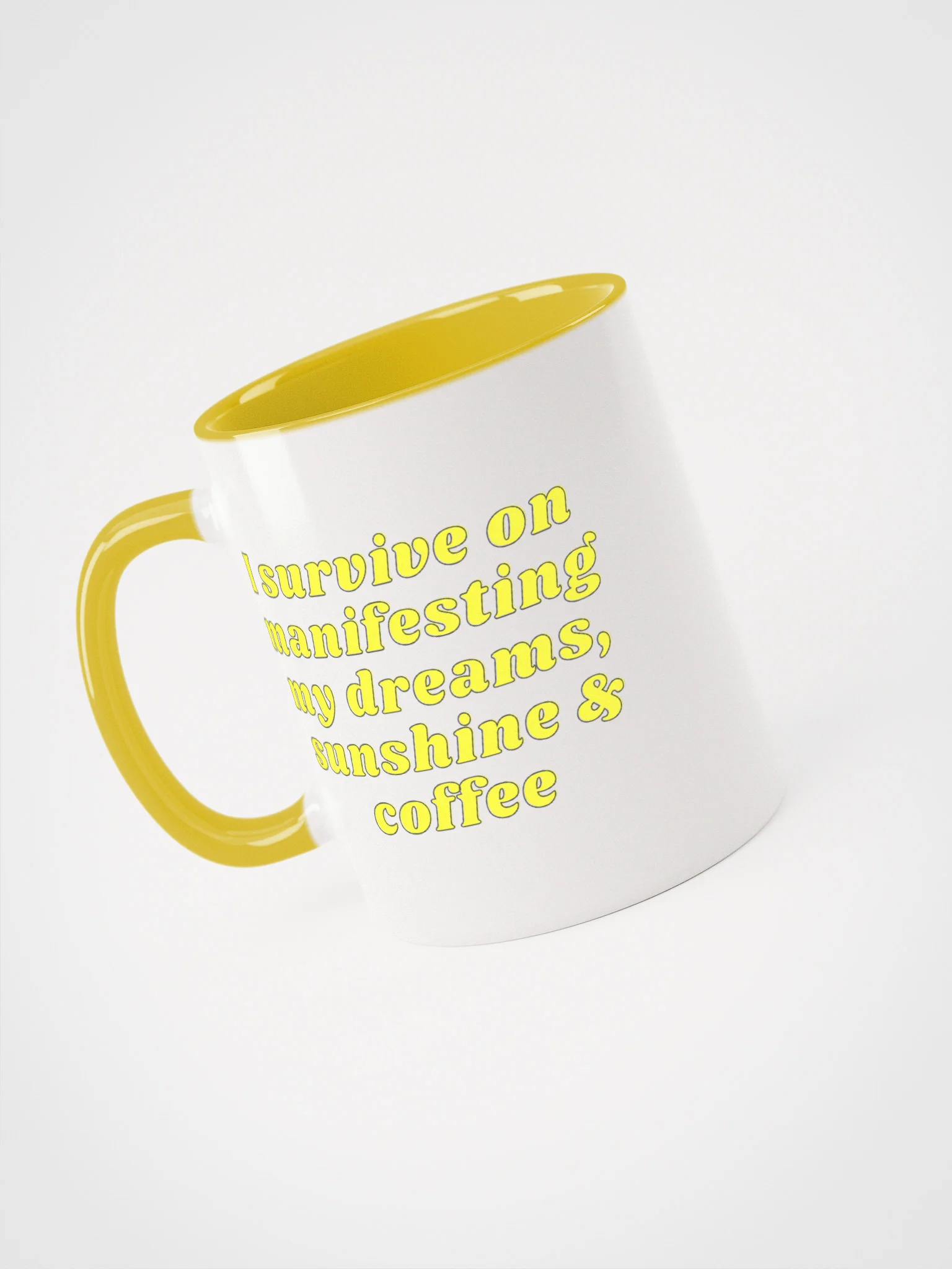 Sunshine & Coffee Manifestation Ceramic Mug product image (3)