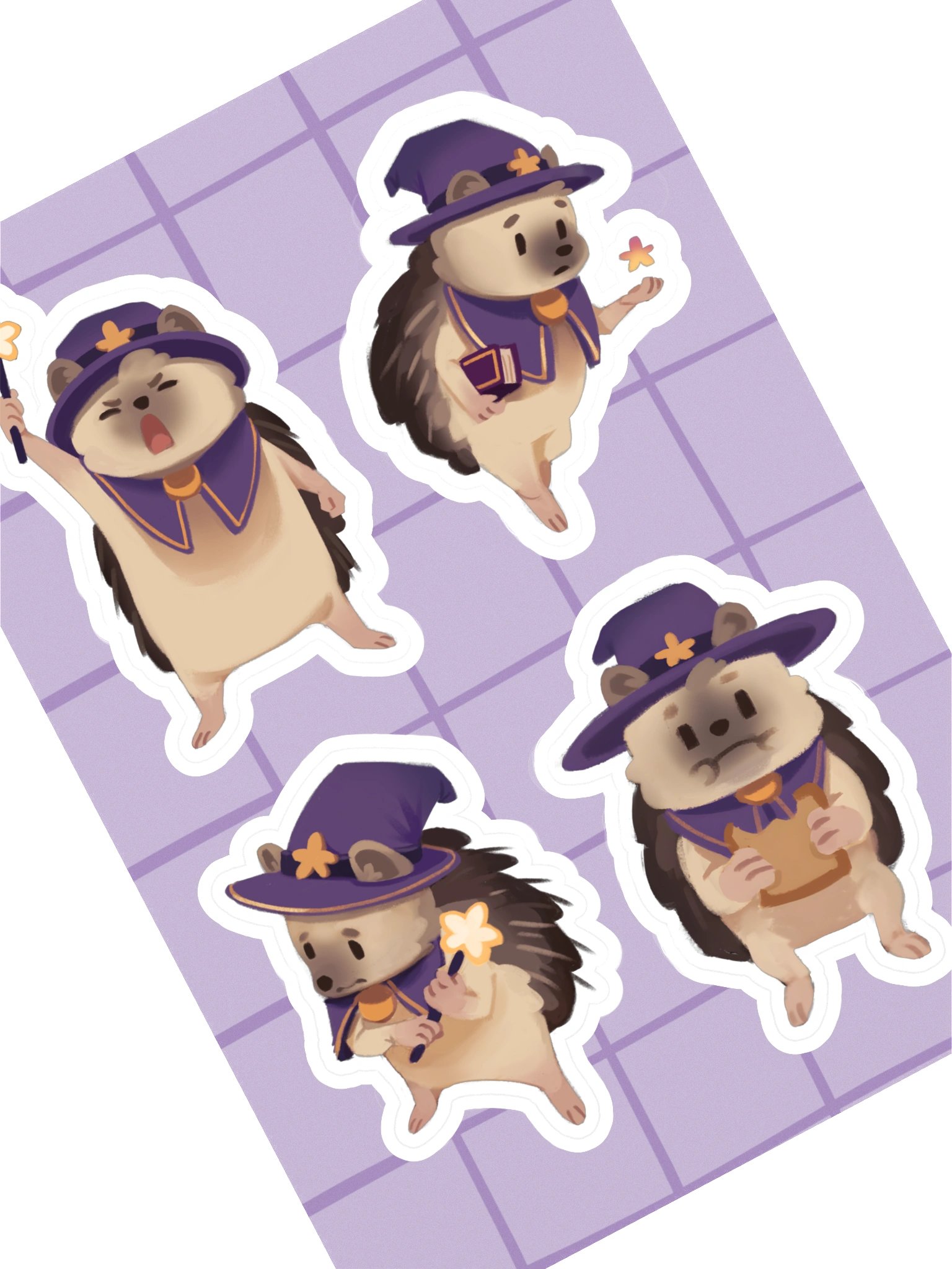 The Brave Sorcerer Sticker Sheet product image (1)
