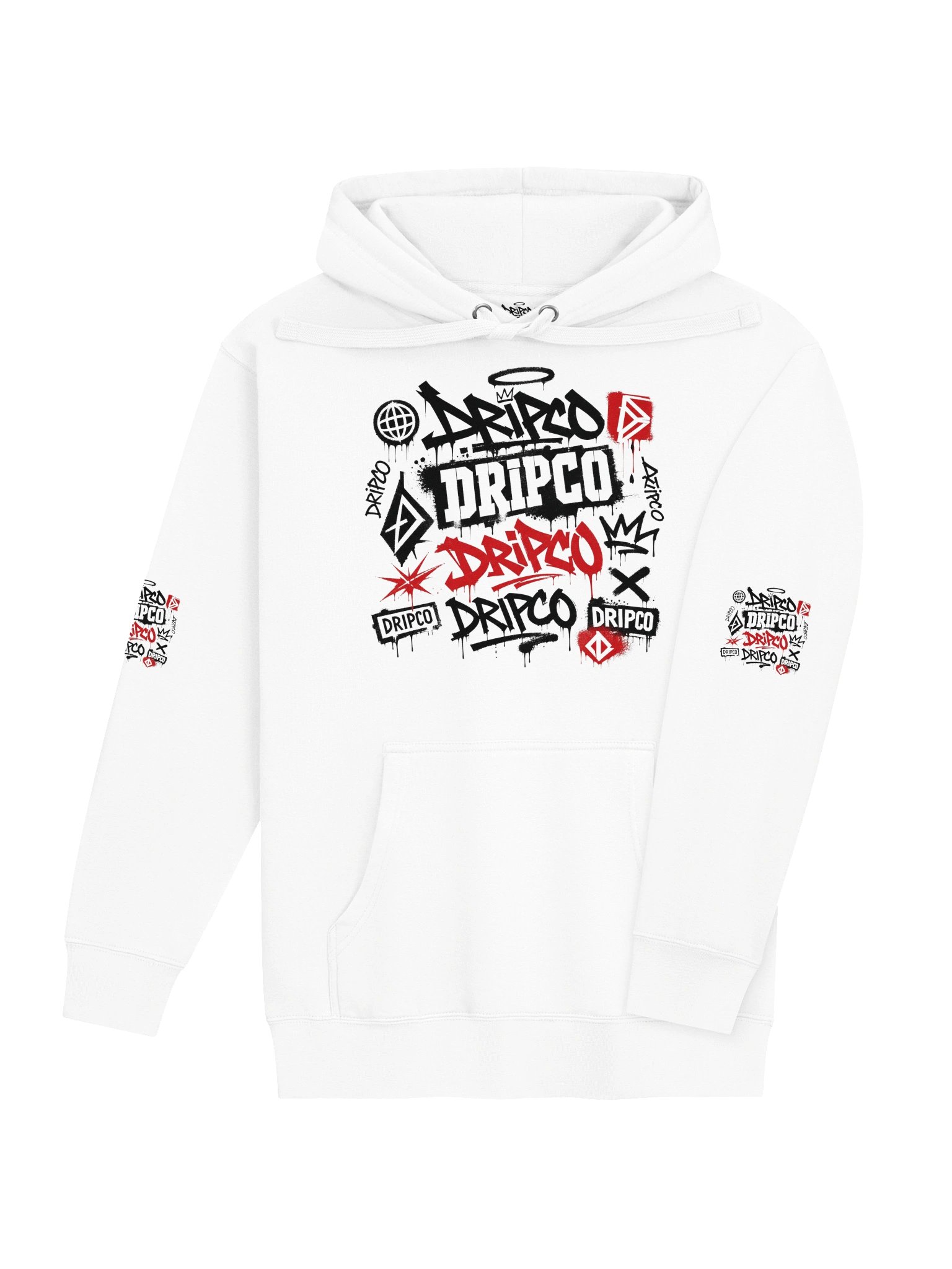 DRIPCO Graffiti Drip Hoodie product image (4)
