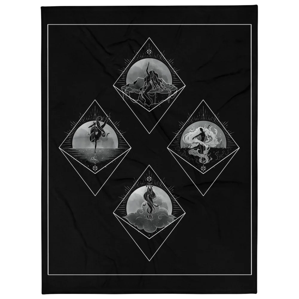 𝖉𝖎𝖛𝖎𝖓𝖊 𝖊𝖑𝖊𝖒𝖊𝖓𝖙𝖘 throw blanket product image (1)