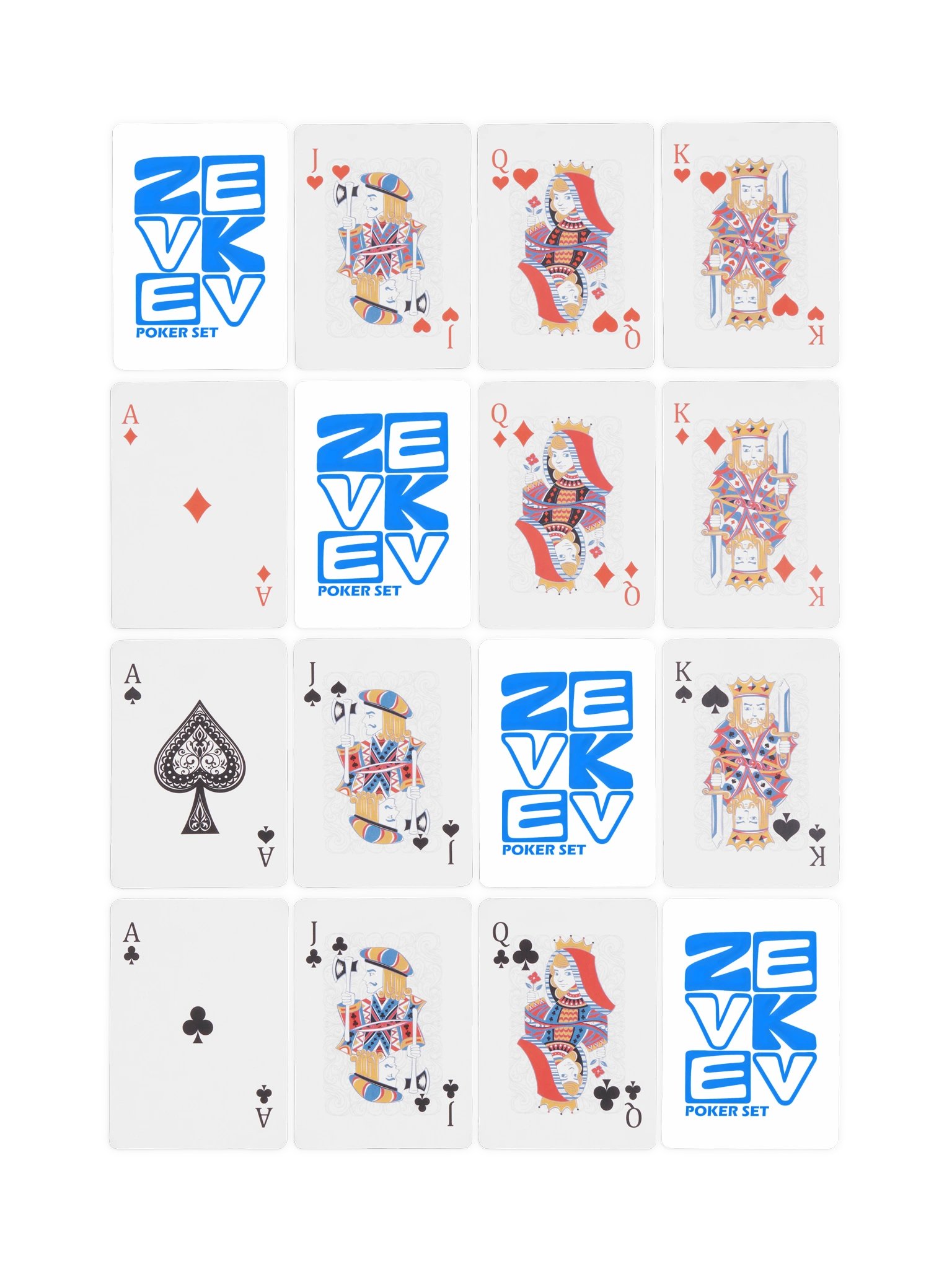 ZevKev Poker-Spielkarten product image (5)