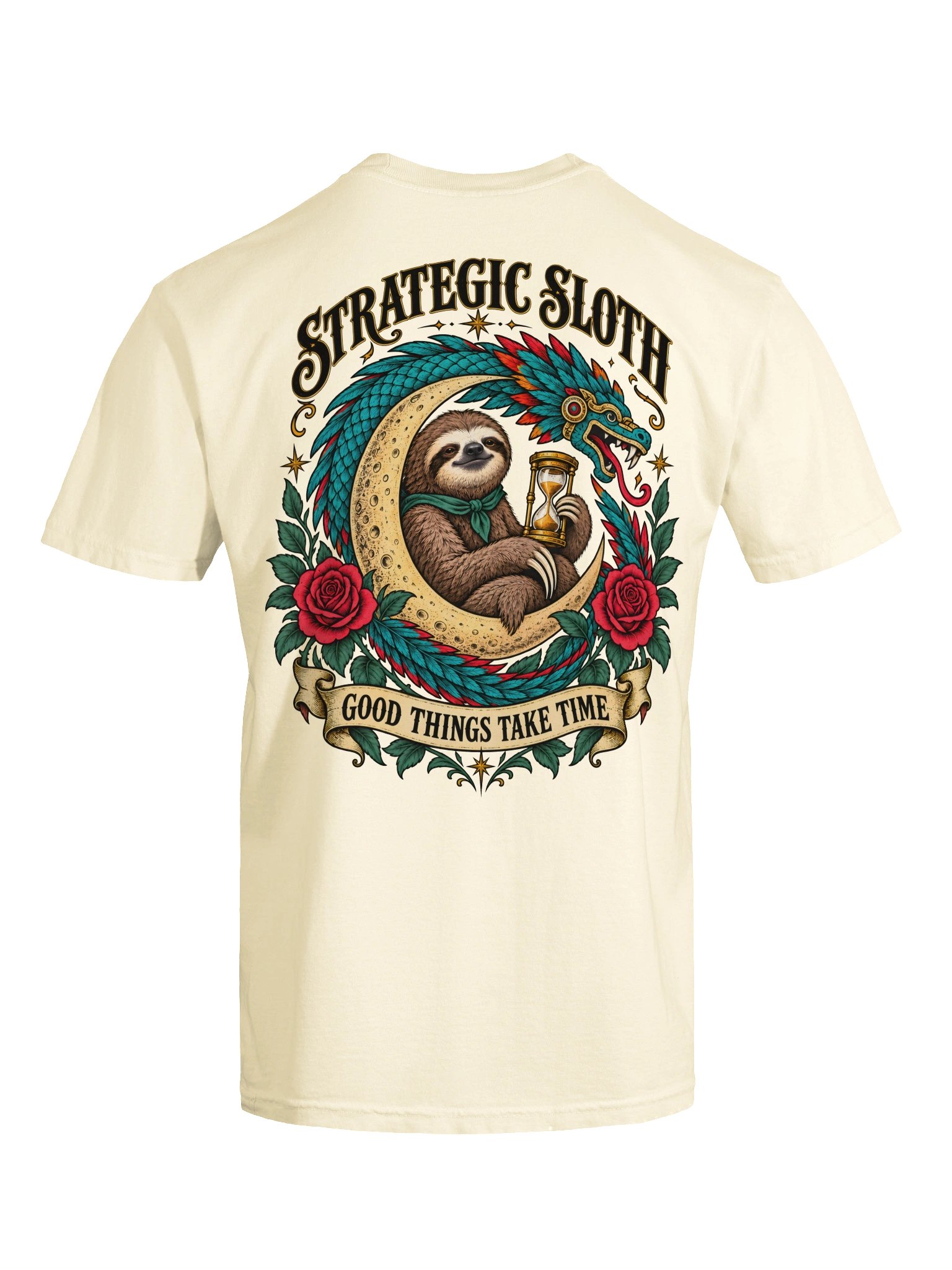 Strategic Sloth — Good Things Take Time Heavyweight Tee product image (11)