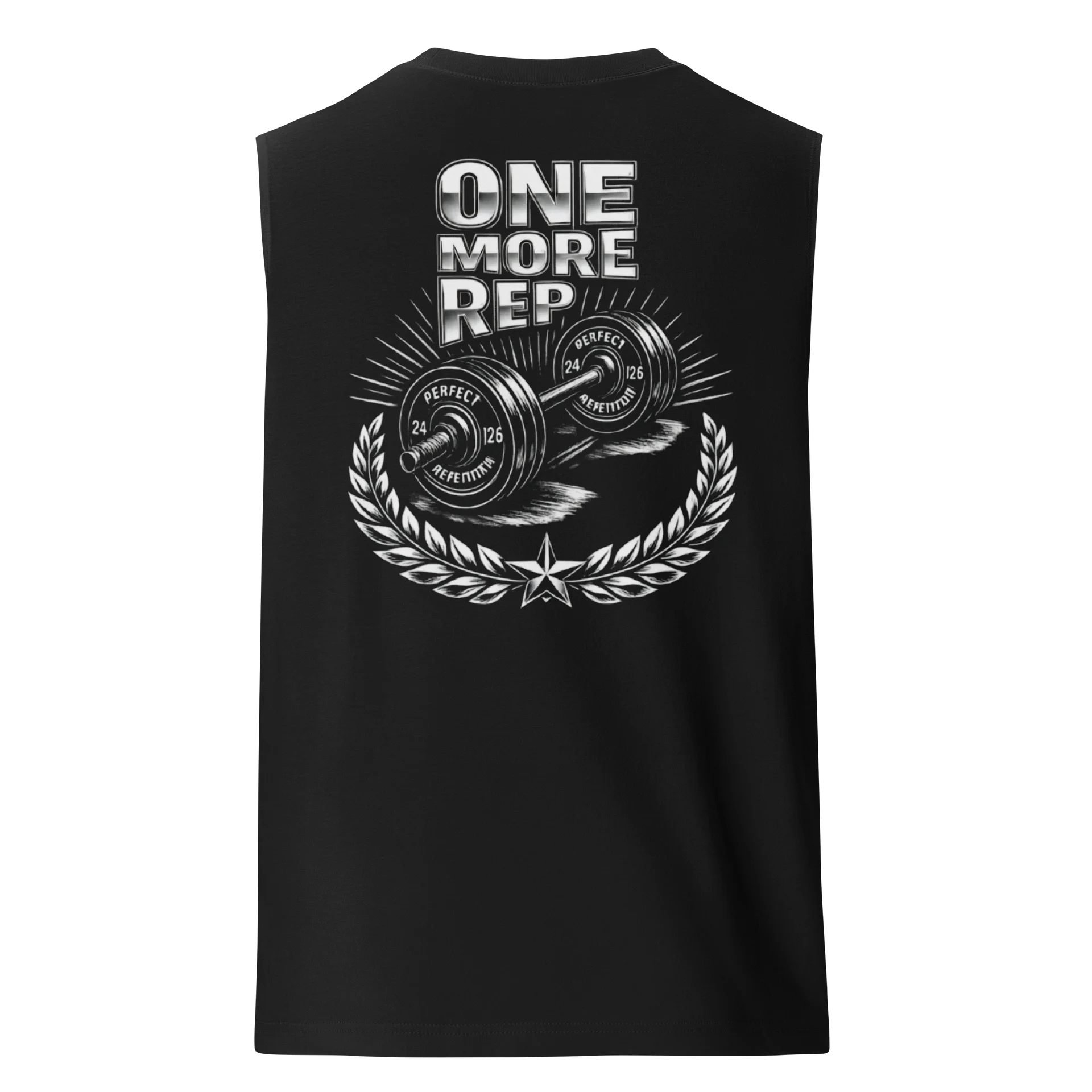 Camiseta sin Mangas B&W One More Rep product image (1)