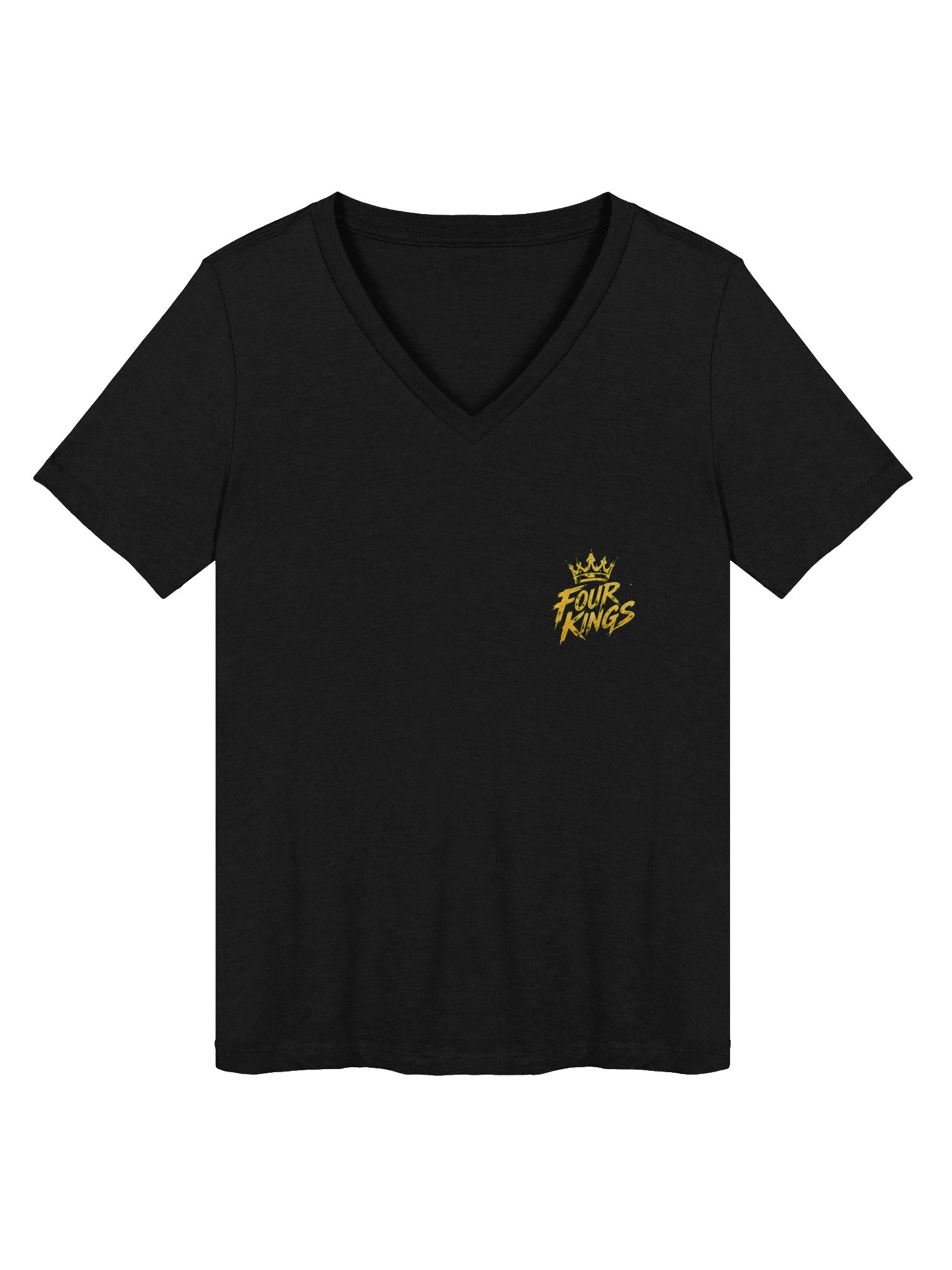 FOUR KINGS Women's Relaxed V-Neck Tee product image (1)