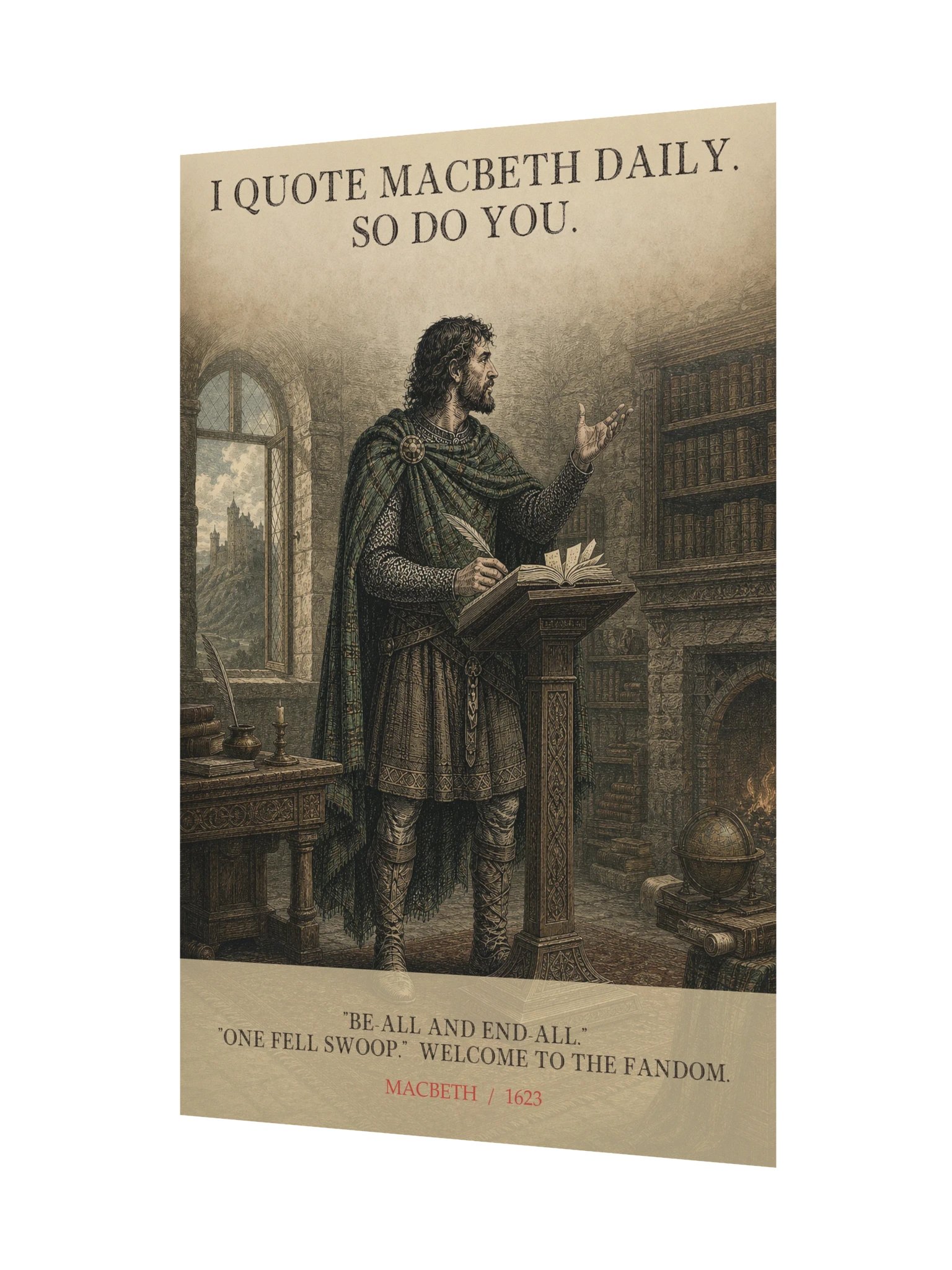 Quote Macbeth Daily -- Macbeth Art Print product image (11)