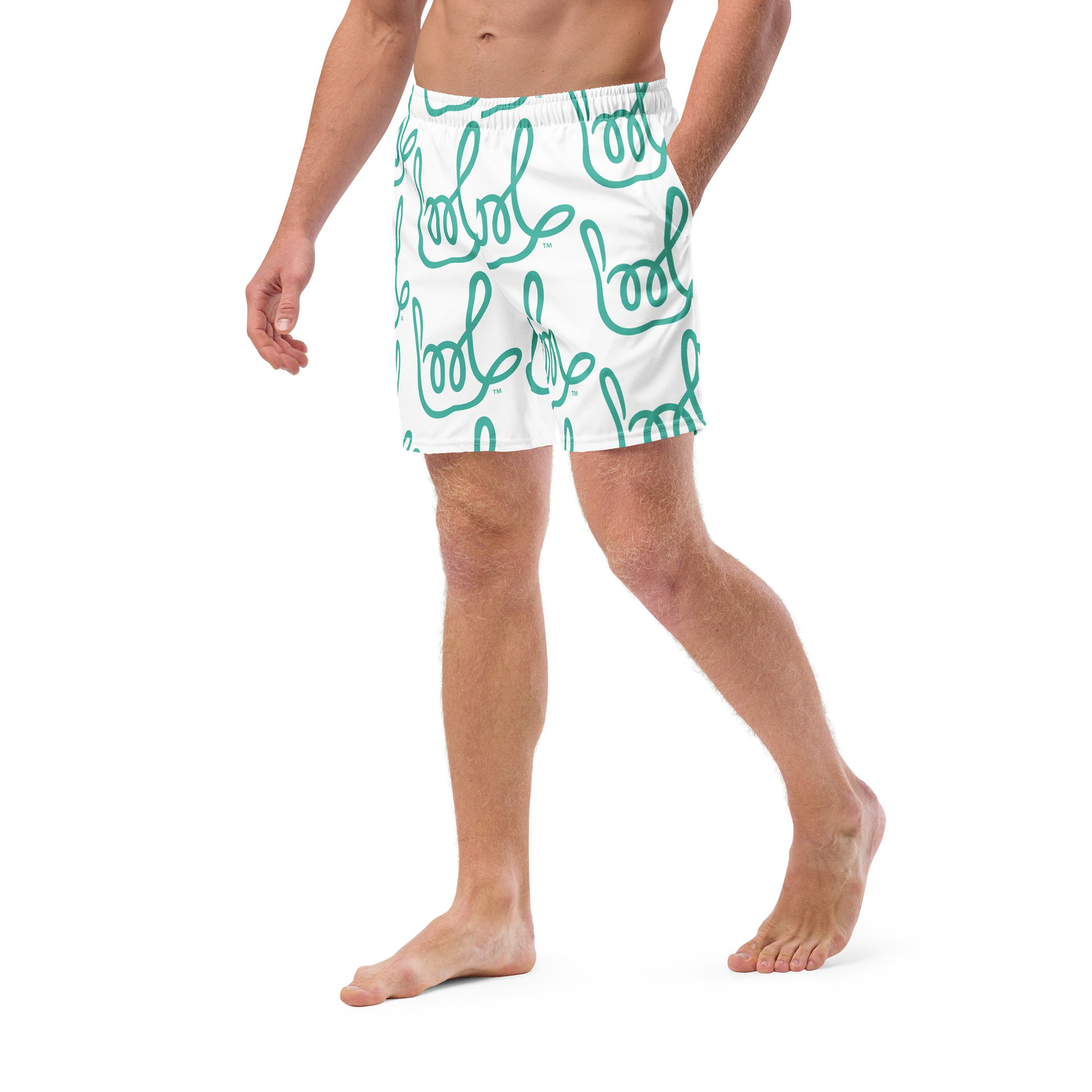 Forever ILY Swim Trunks product image (5)