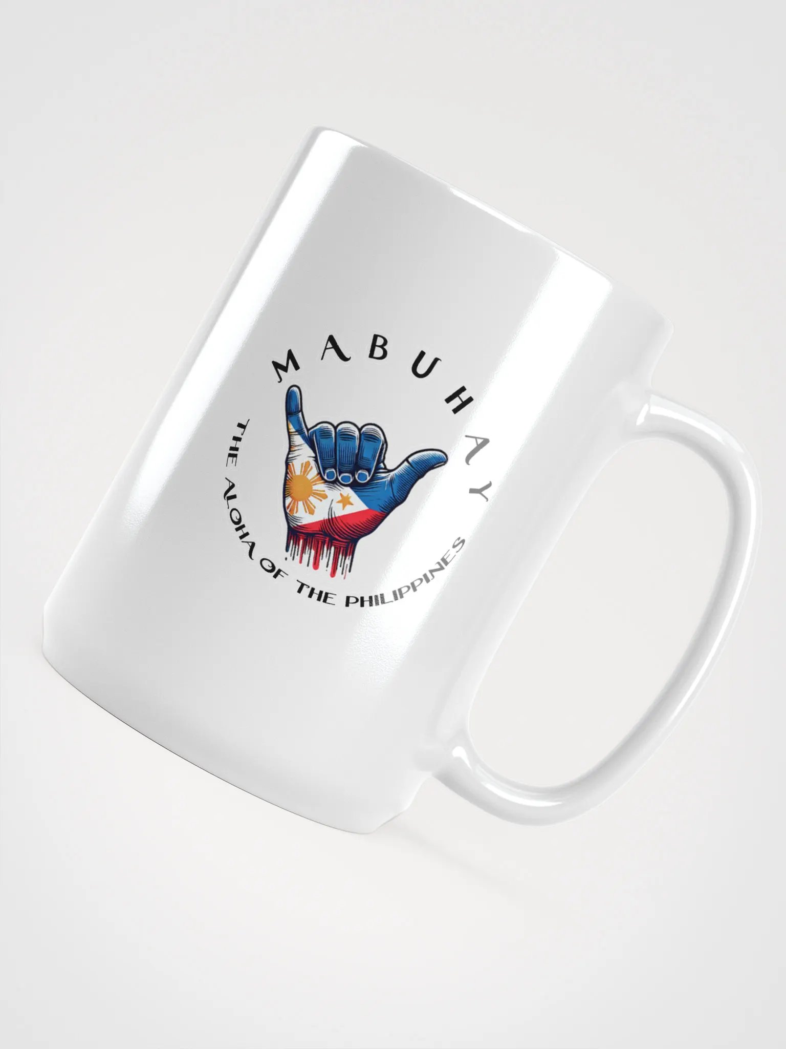 MABUHAY THE ALOHA OF THE PHILIPPINES™ SHAKA HANG LOOSE COFFEE MUG product image (4)
