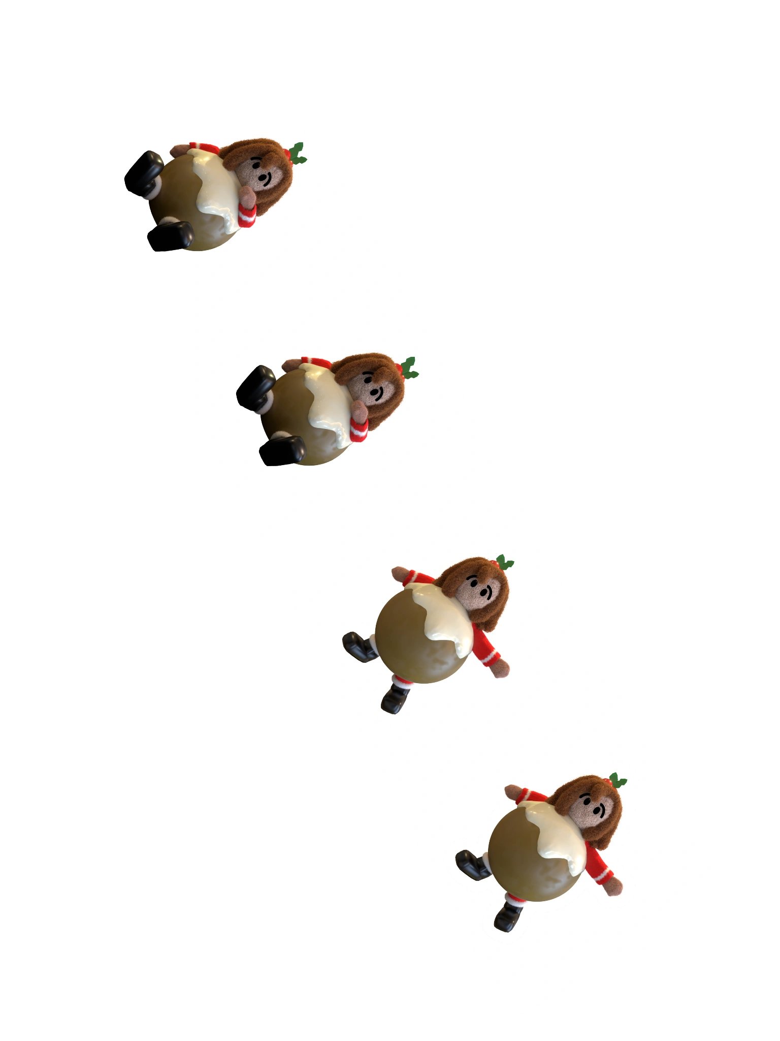 Christmas Pudding (Me!) Stickers product image (2)