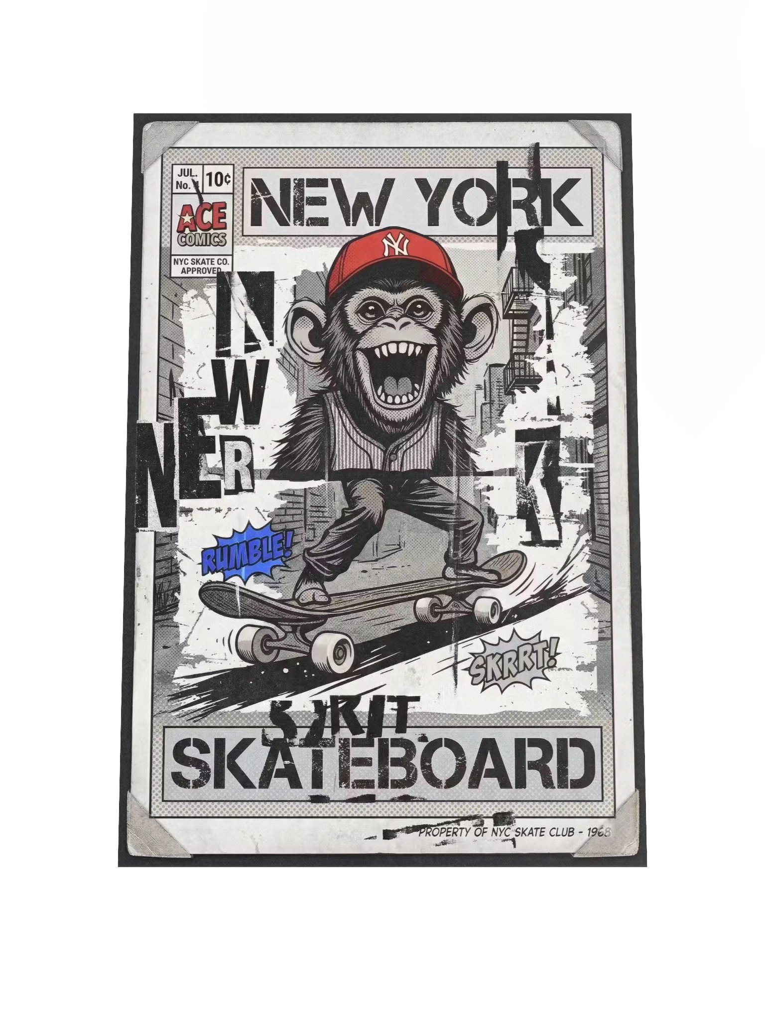 APE-SKATER // ISSUE #12 (VARIANT K - RADICAL RED) product image (3)