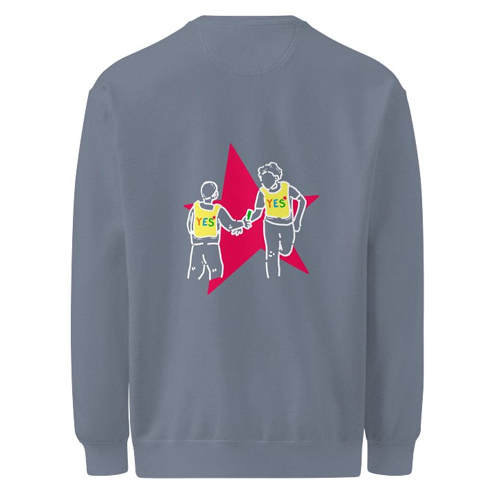 Limited Edition Track Star Crewneck Sweatshirt by Comfort Colors product image (1)