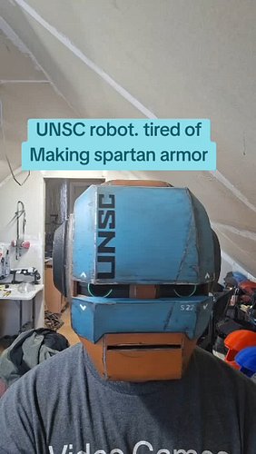 If I was a UNSC robot.

#halo #3dprinting #haloreach #cosplay #haloprops #props #propmakers #haloodst #smallbusiness