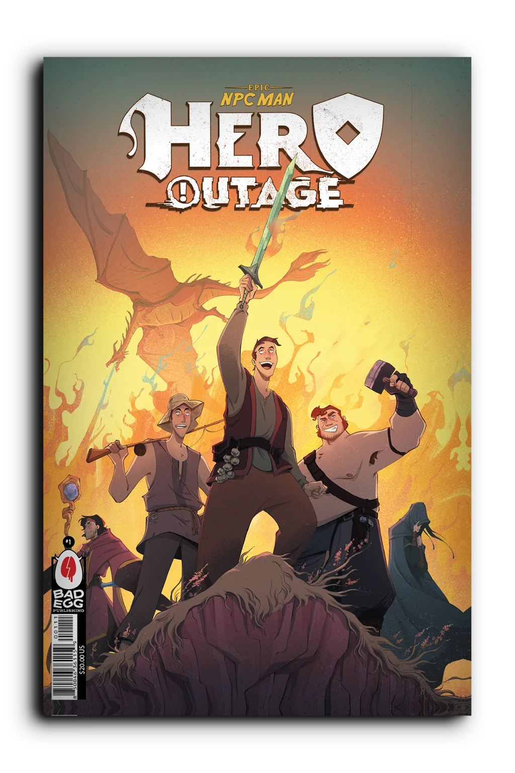 Hero Outage Comic - Standard Cover product image (3)