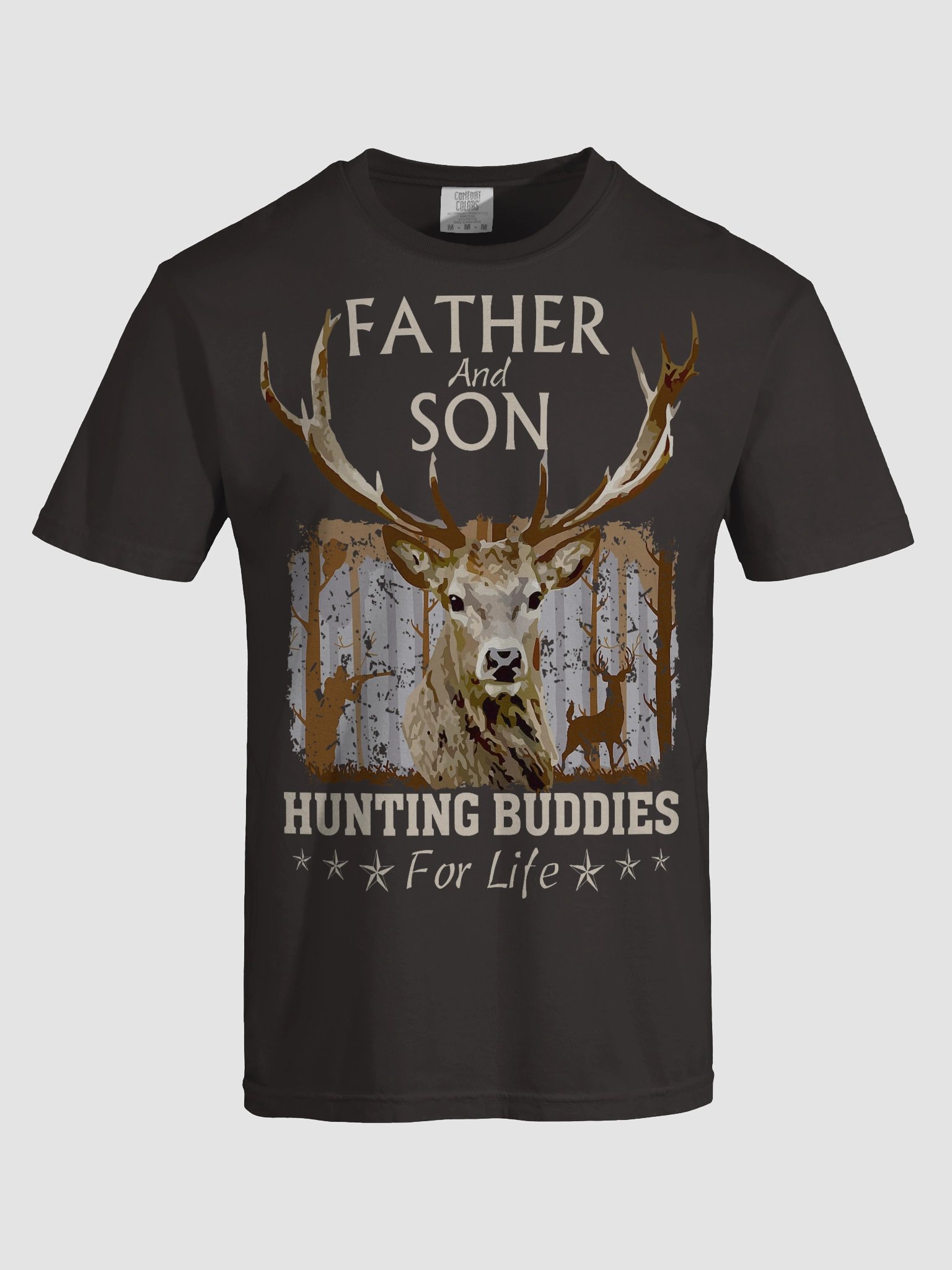 Father and Son Hunting Buddies for Life T-Shirt product image (5)