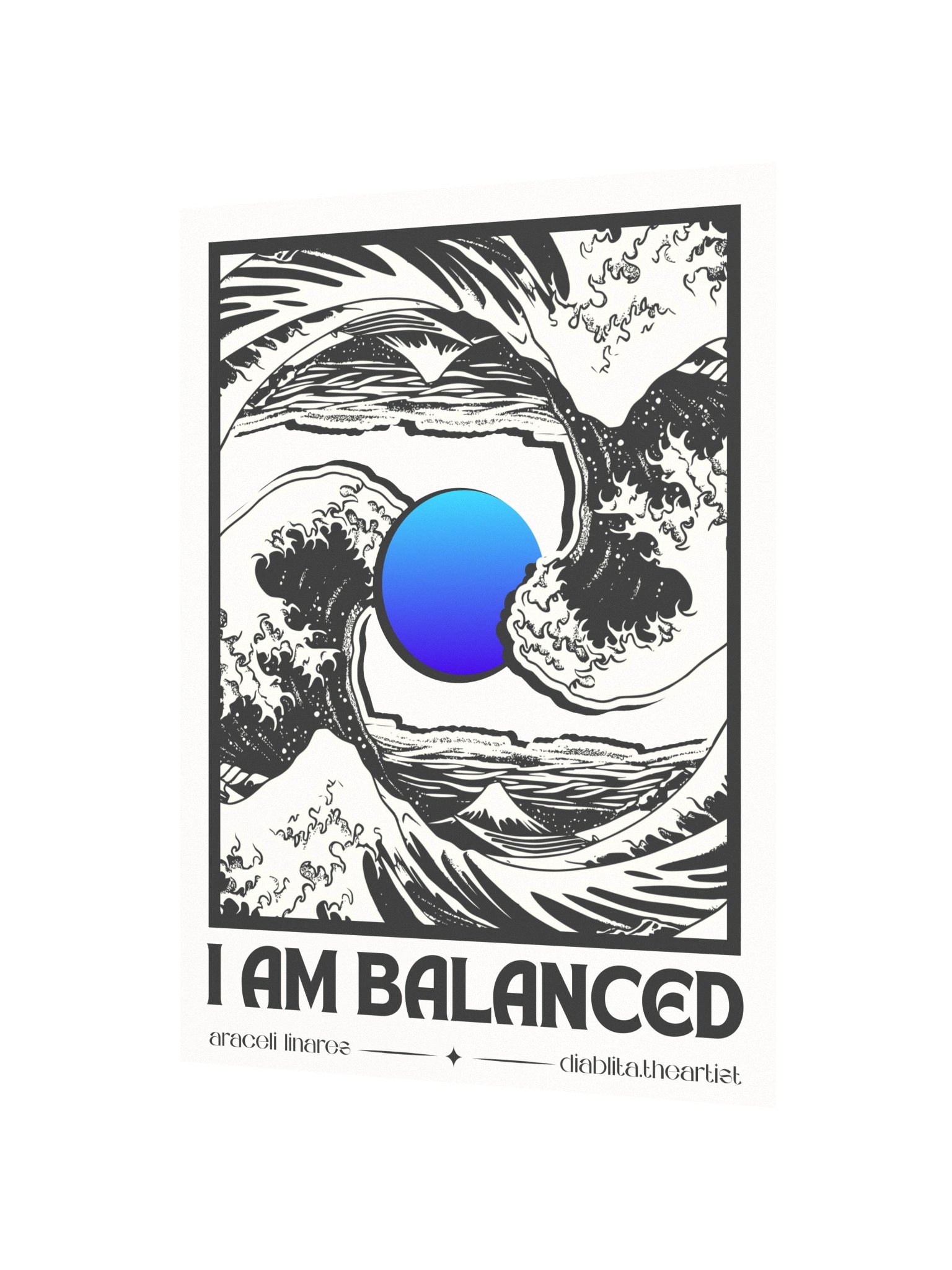 Balance Affirmation Print product image (3)