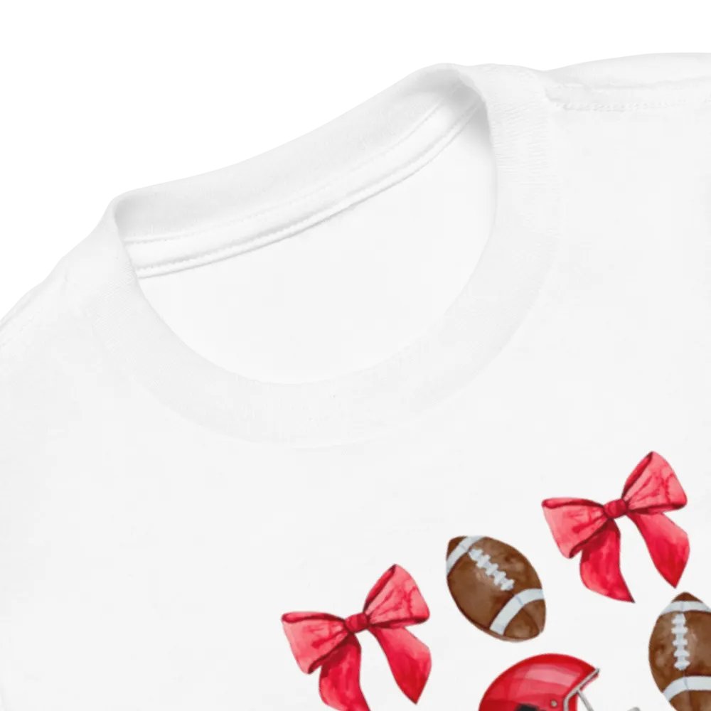 Toddler Girls Lions Football T-Shirt (Homemade) product image (3)