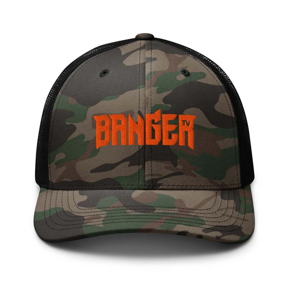 Banger Camo Hat product image (1)
