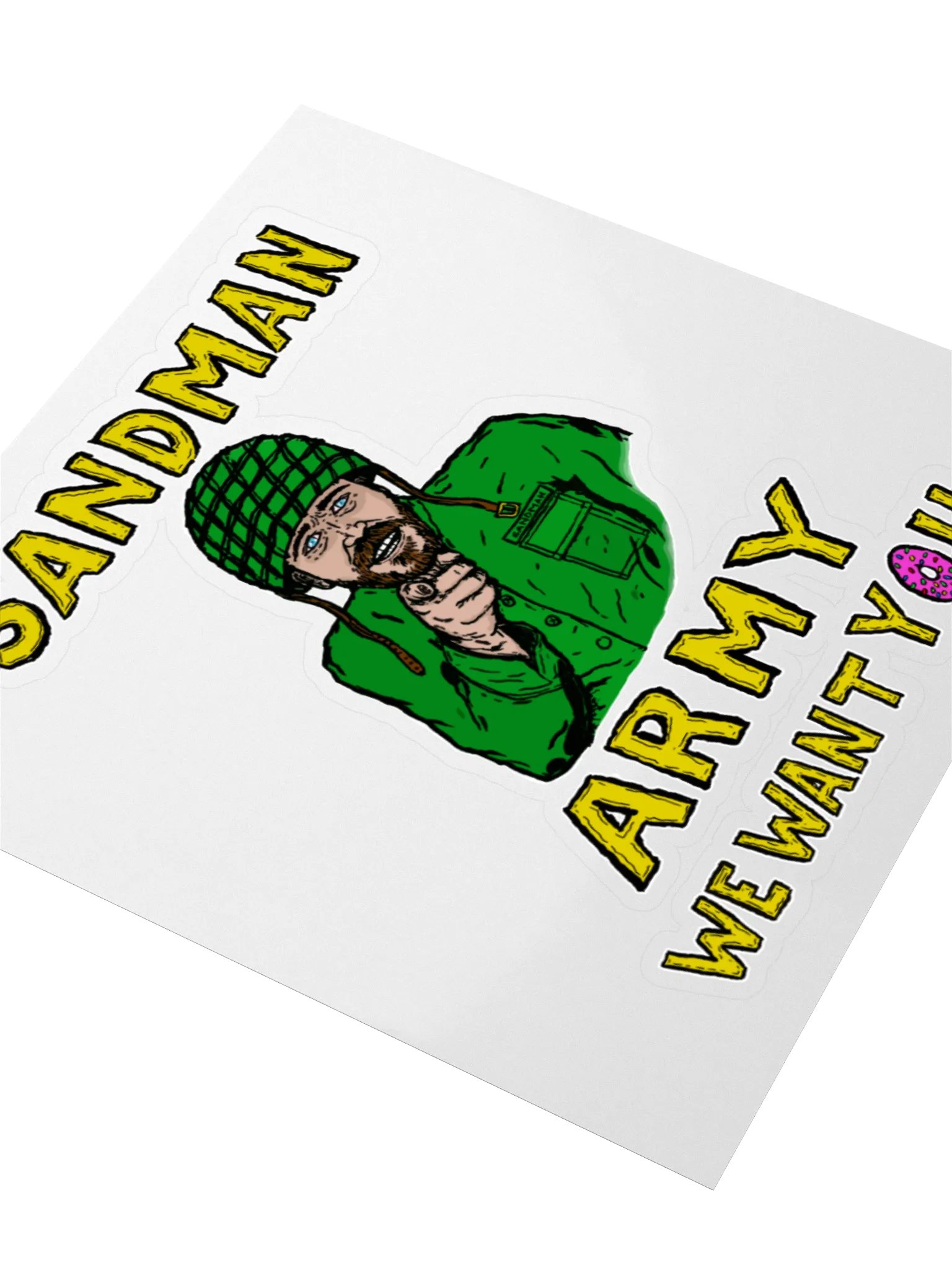 Sandman Army Sticker product image (3)