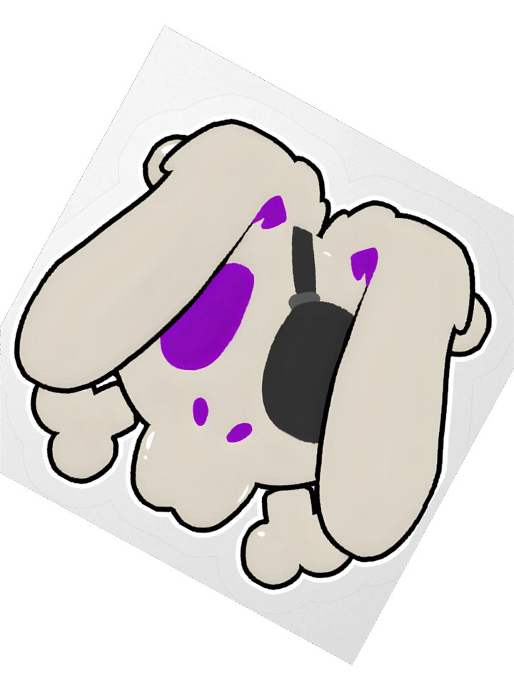 Skull and Crossbuns Sticker product image (2)