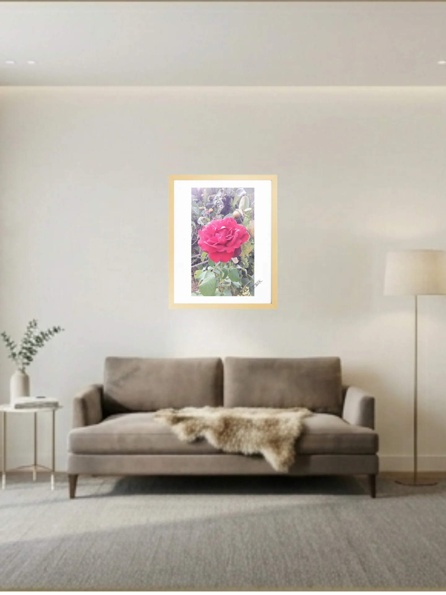 The Velvet Crimson - Fine Art Matte Poster product image (1)