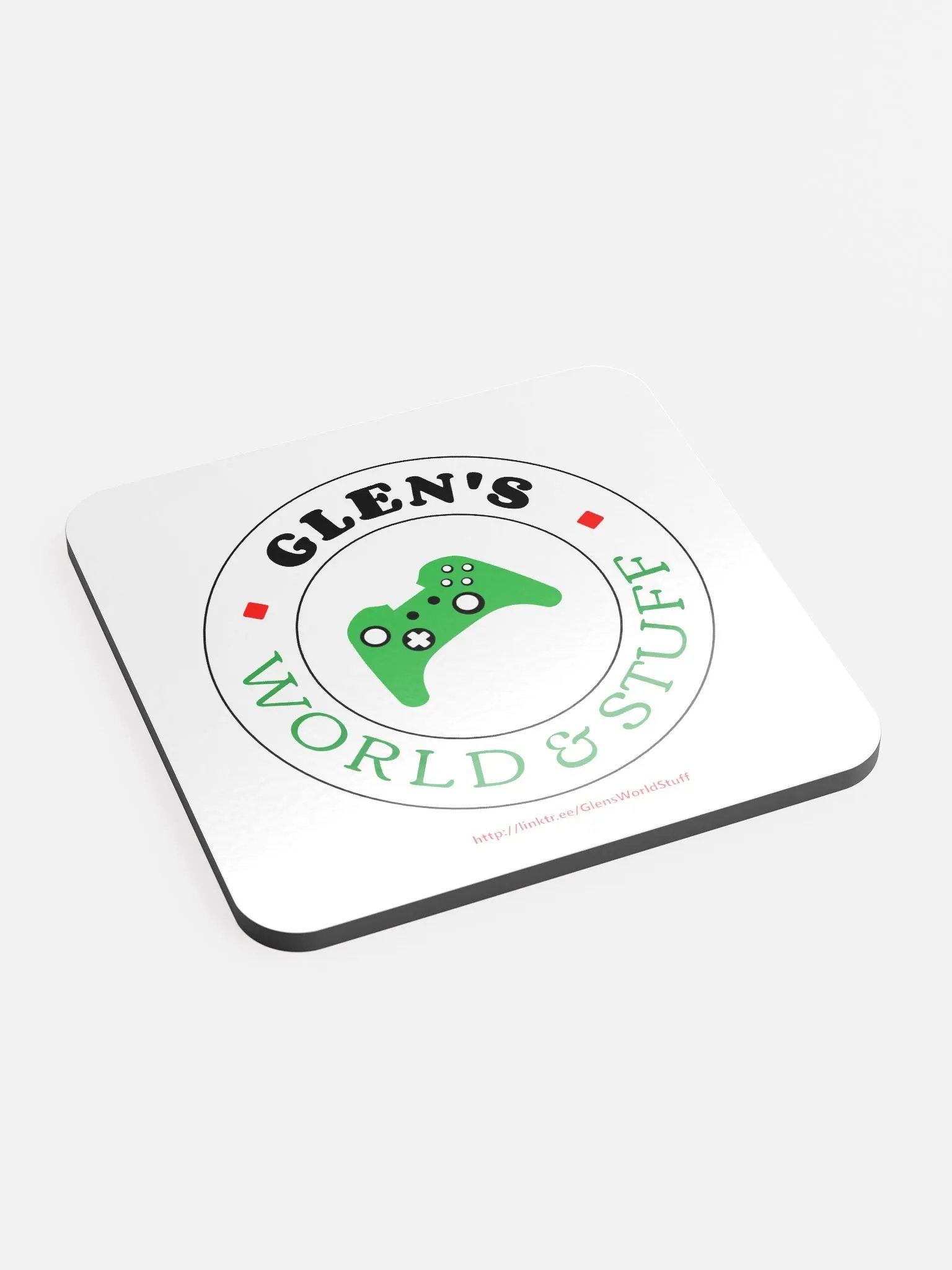 Glen's World & Stuff Glossed Coaster product image (2)